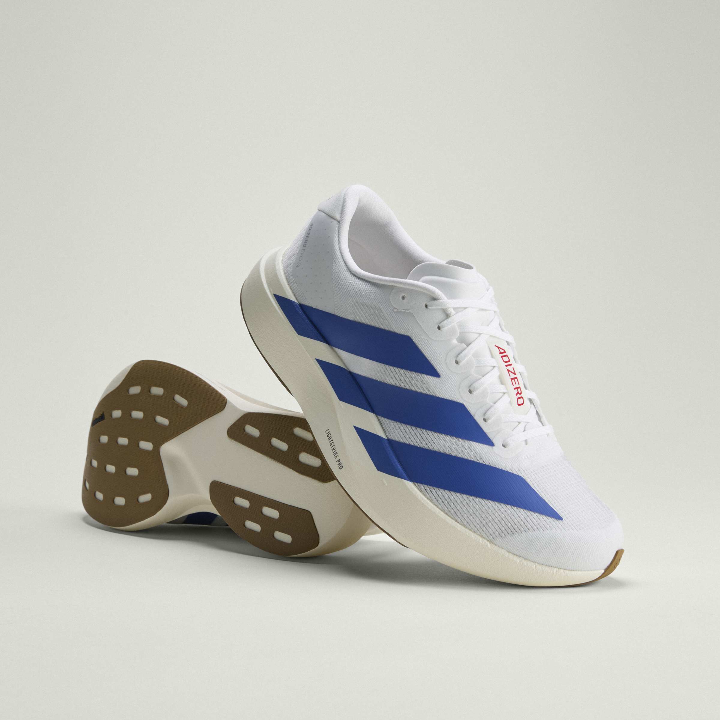 Adidas Adizero Evo SL White Royal Blue - Image 4