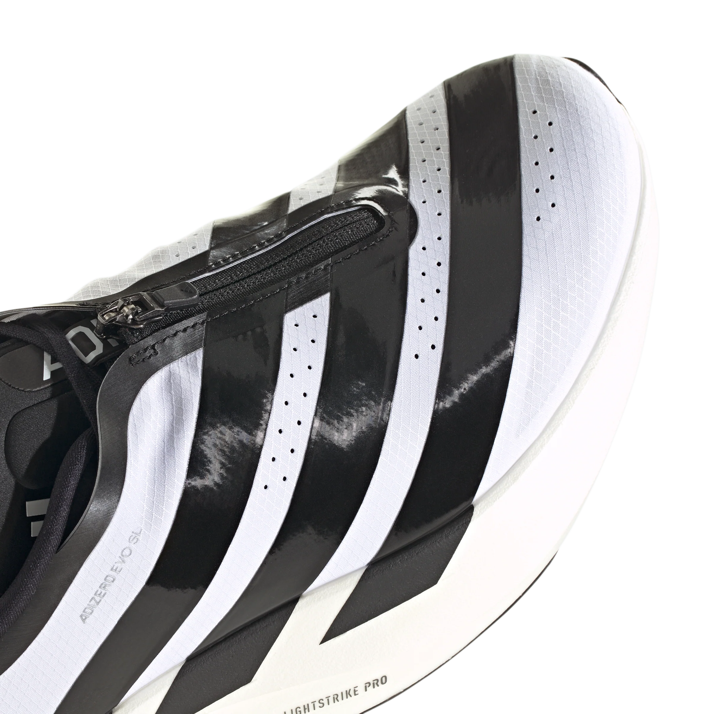Adidas Adizero Evo SL Zip White Black - Image 5