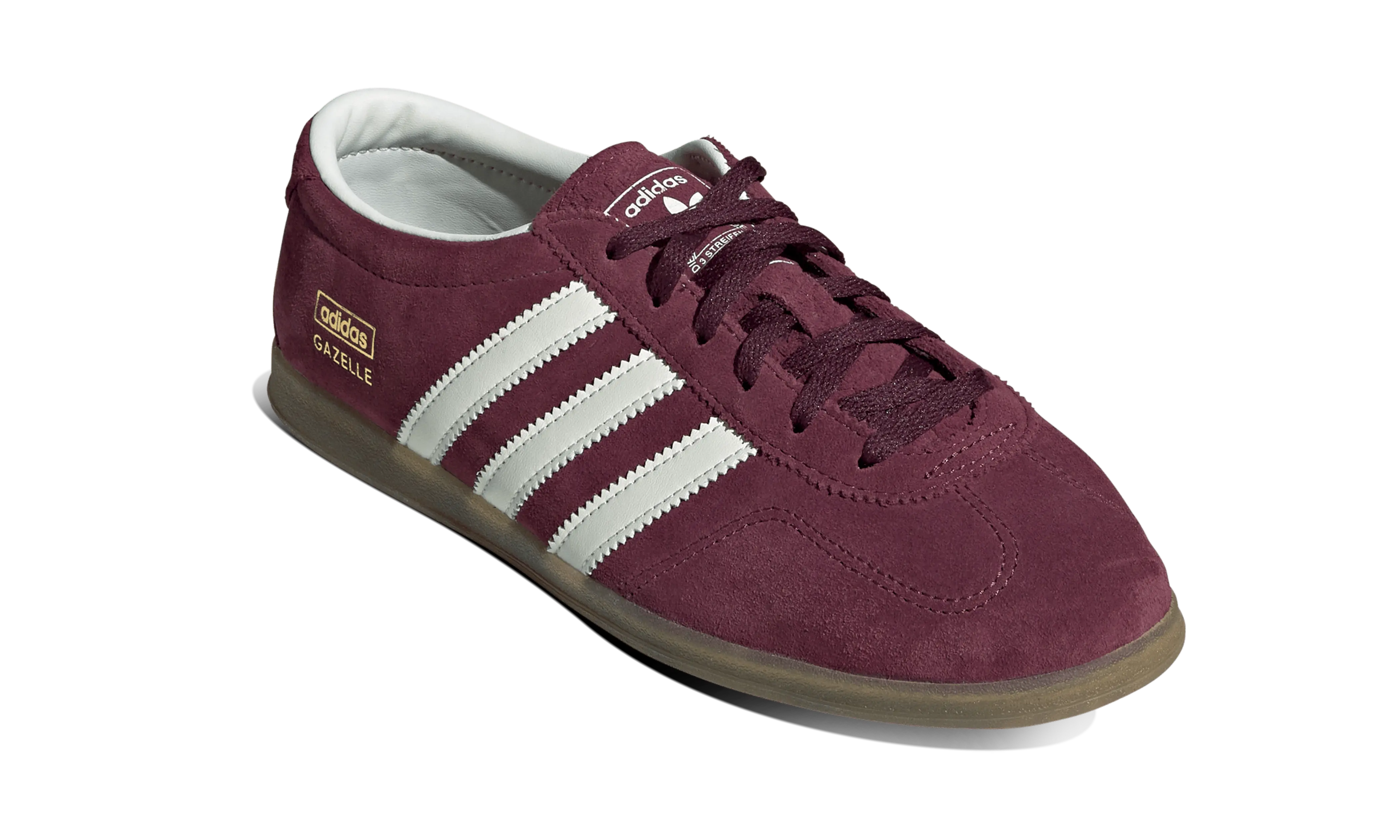 Adidas Gazelle Lo Pro Maroon White - Image 3