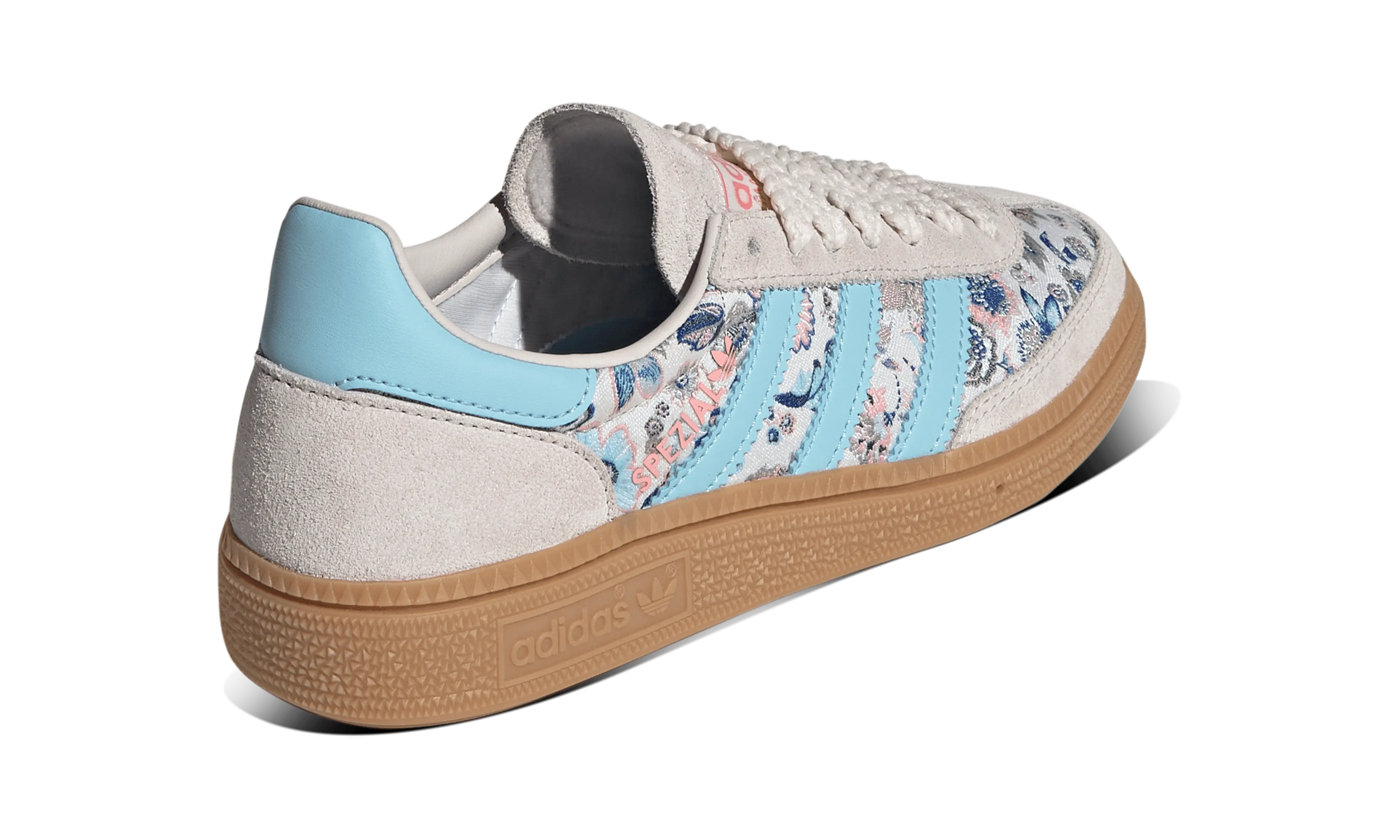 Adidas Handball Spezial Liberty London Off White Icey Blue - Image 3