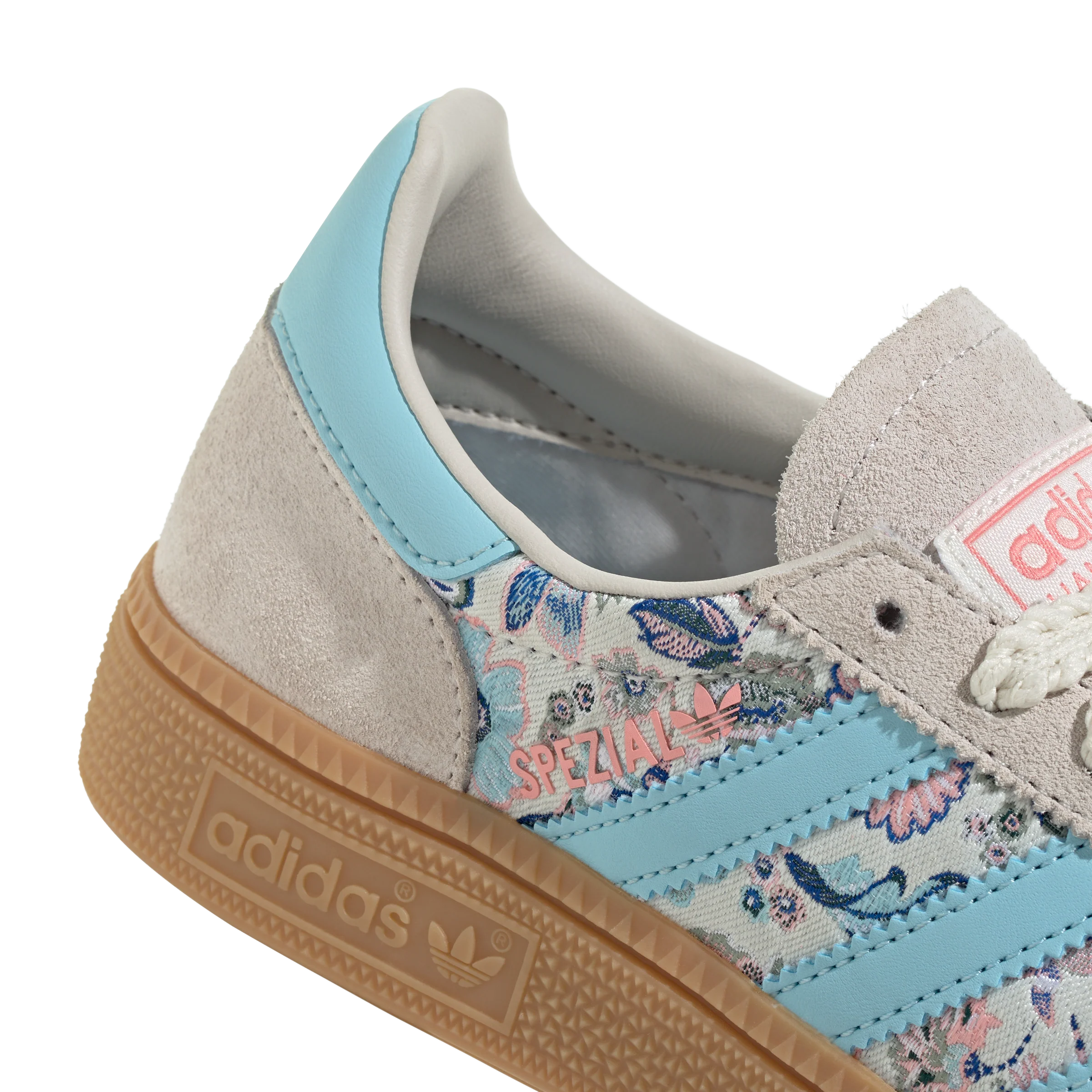 Adidas Handball Spezial Liberty London Off White Icey Blue - Image 4