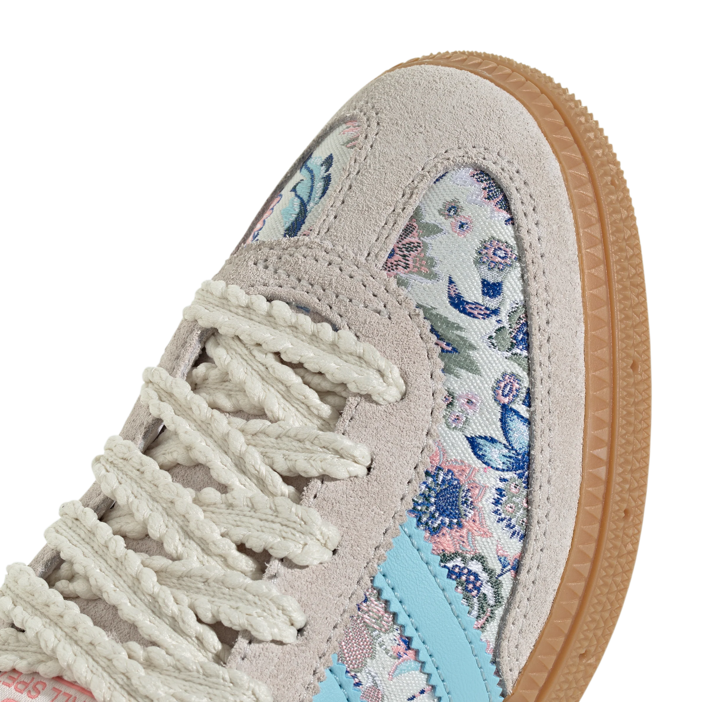 Adidas Handball Spezial Liberty London Off White Icey Blue - Image 5