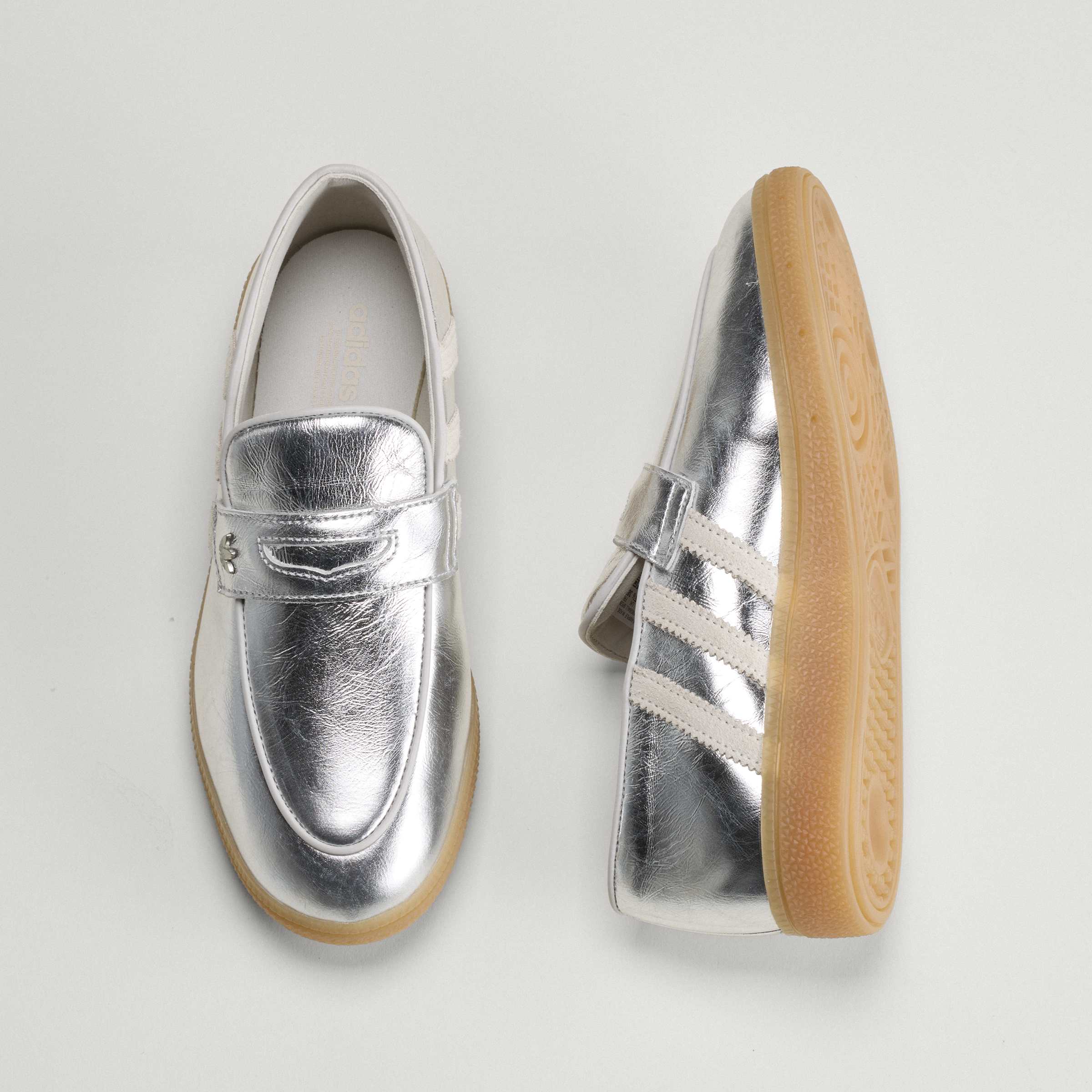 Adidas Handball Spezial Loafer Silver - Image 6