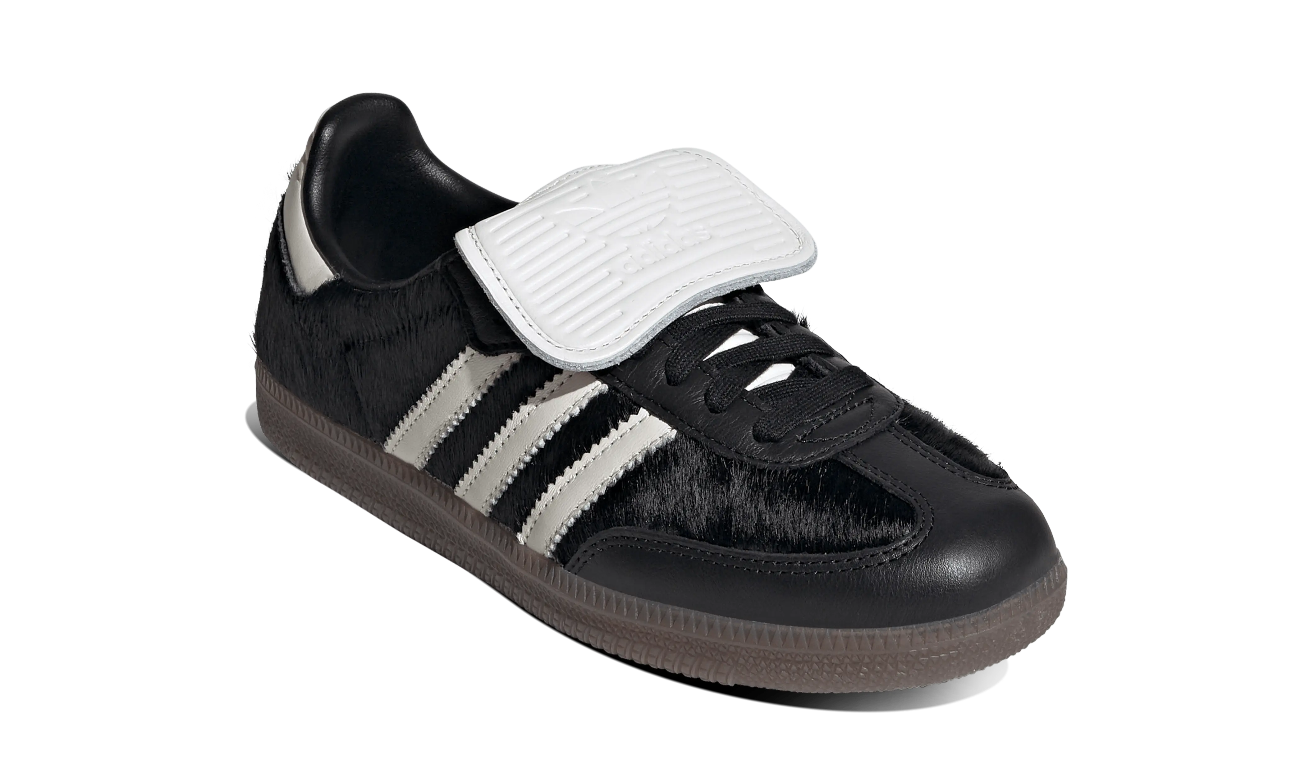 Adidas Mujer Samba LT Black White Pony - Image 2