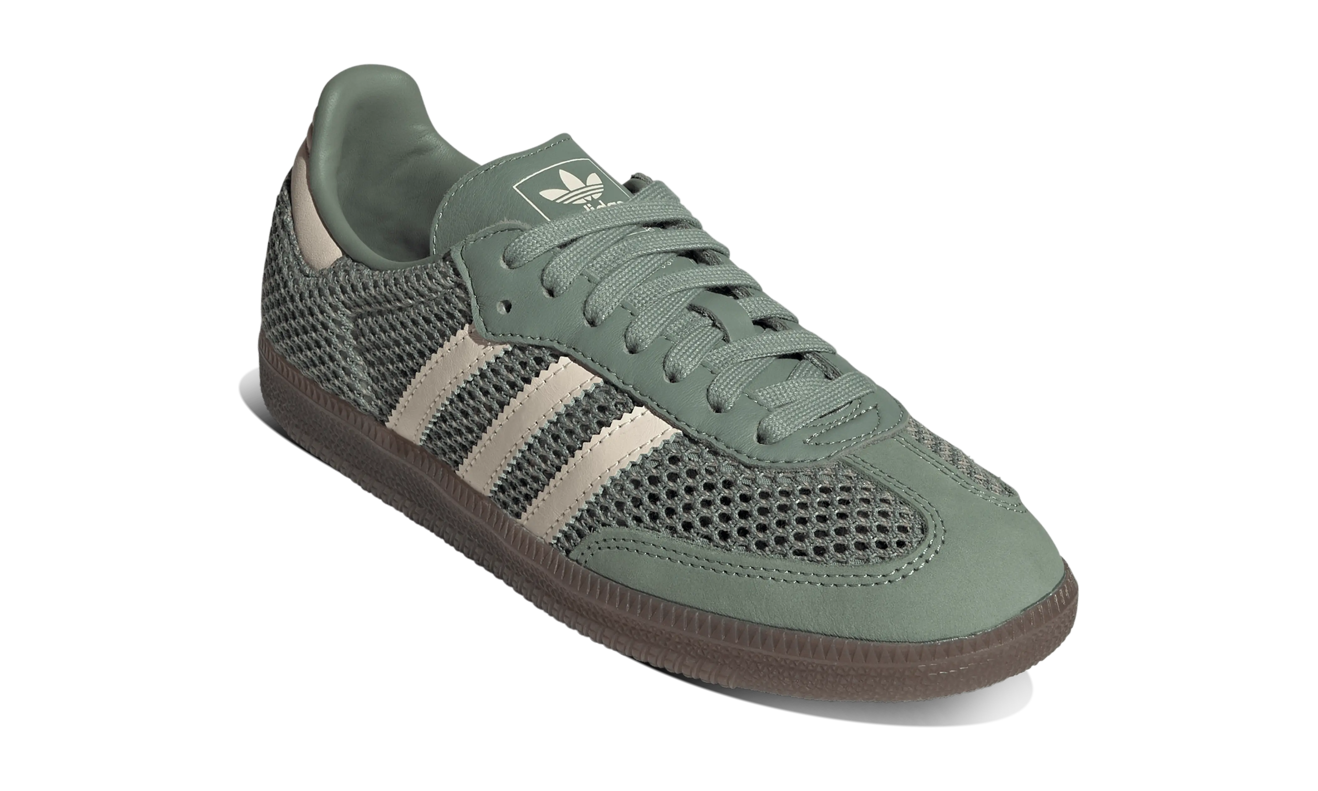 Adidas Samba OG Crochet Silver Green - Image 3