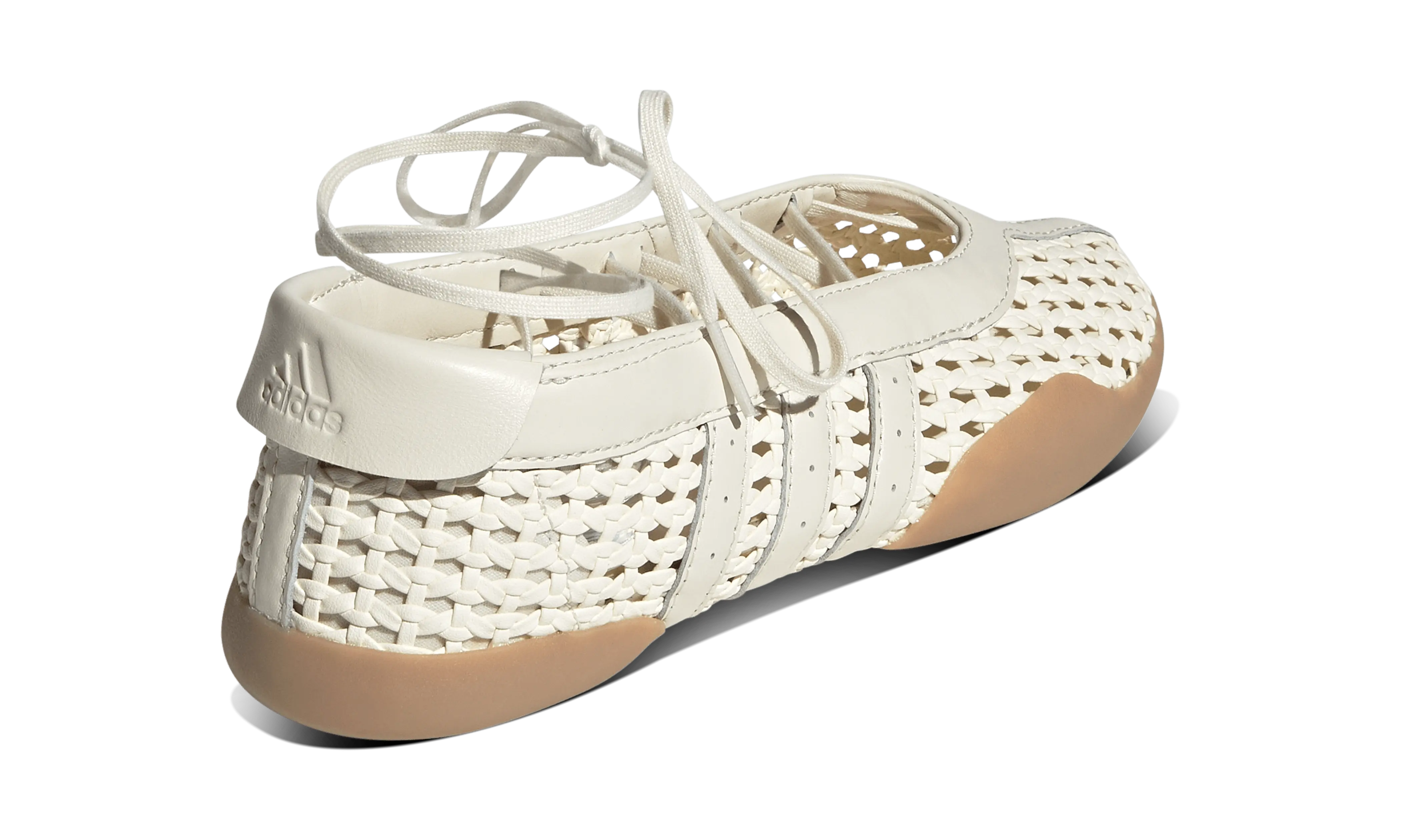 Adidas Mujer Taekwondo Mei Ballet Basketweave Cream White - Image 3