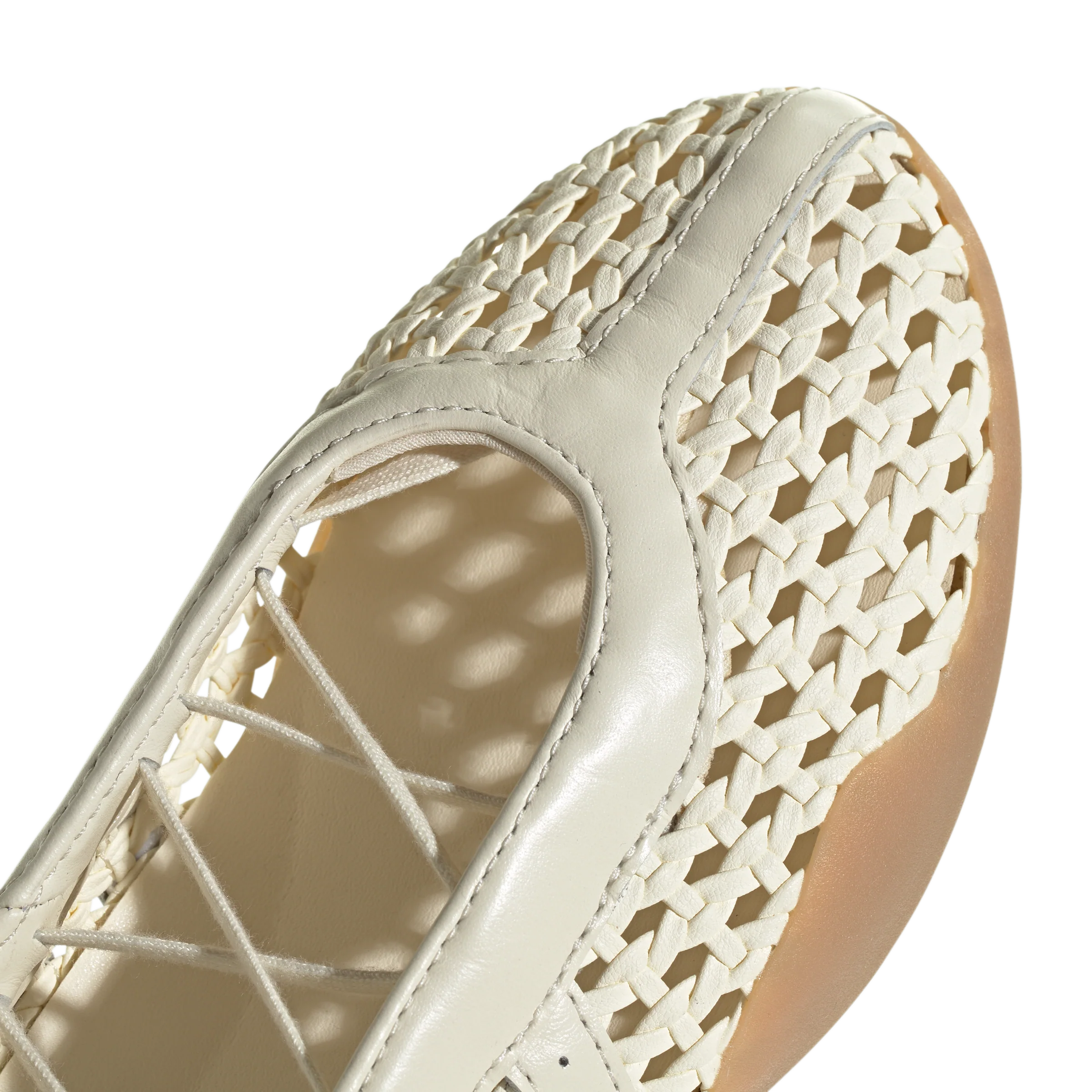 Adidas Mujer Taekwondo Mei Ballet Basketweave Cream White - Image 4