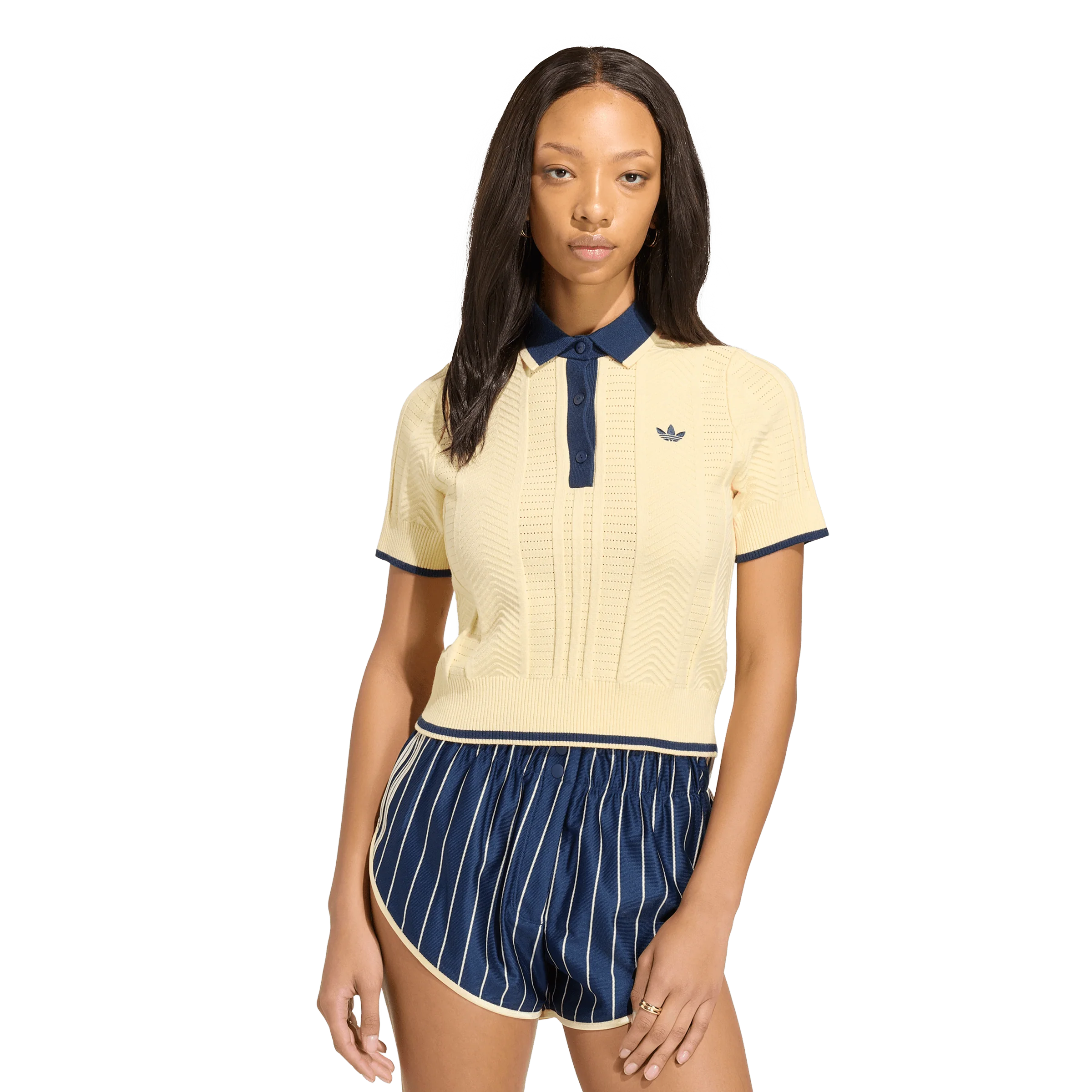 Adidas Polo Short Sleeve Warm Vanilla - Image 4