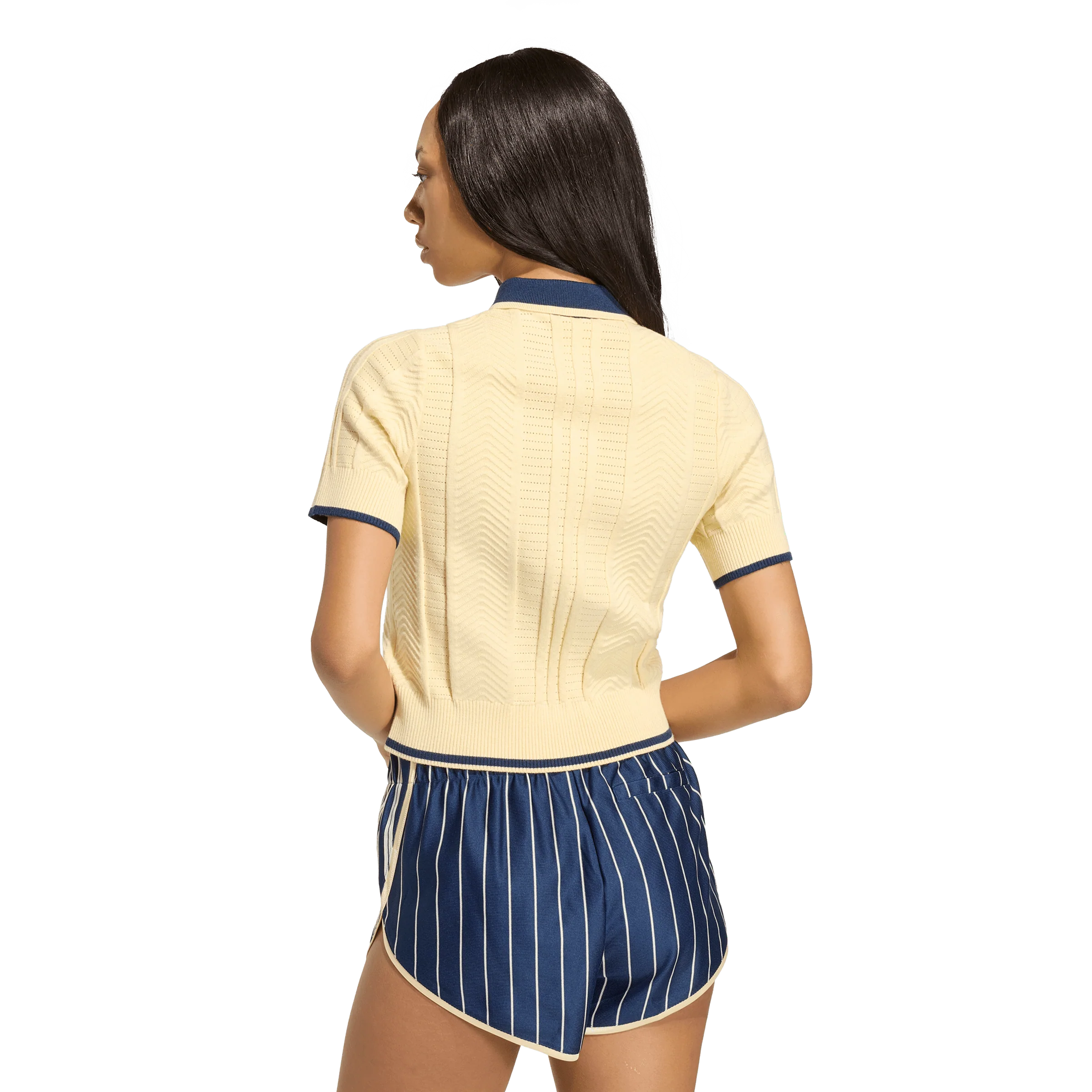 Adidas Polo Short Sleeve Warm Vanilla - Image 5