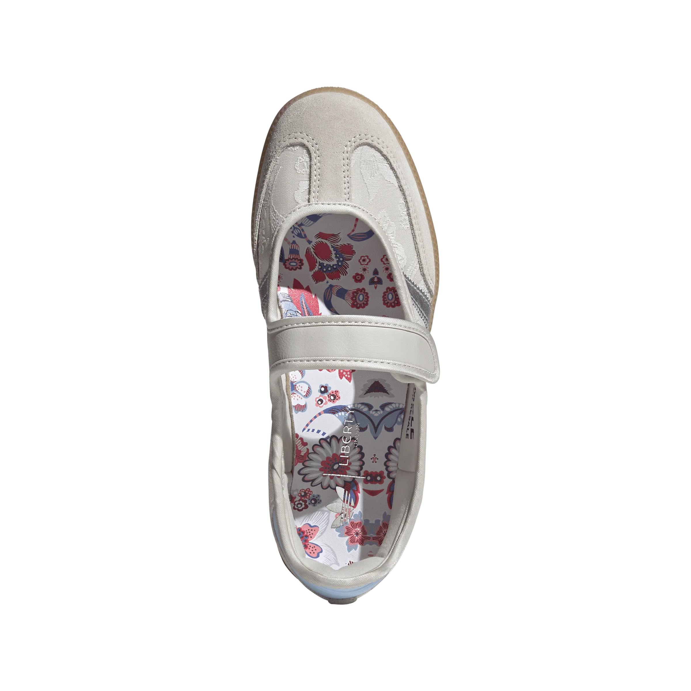 Adidas Samba Jane Liberty London Chalk Pearl Silver - Image 7