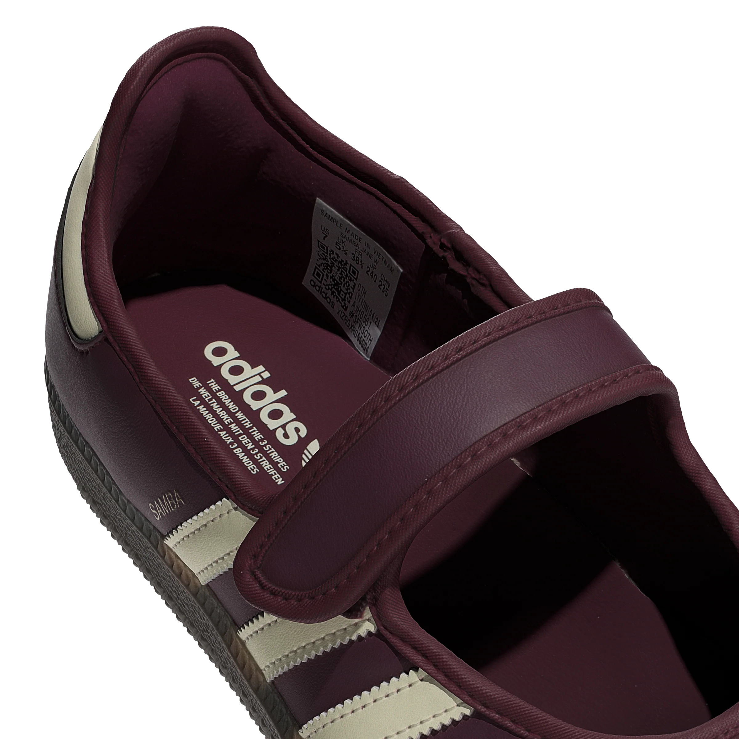 Adidas Samba Jane Maroon Cream White - Image 5