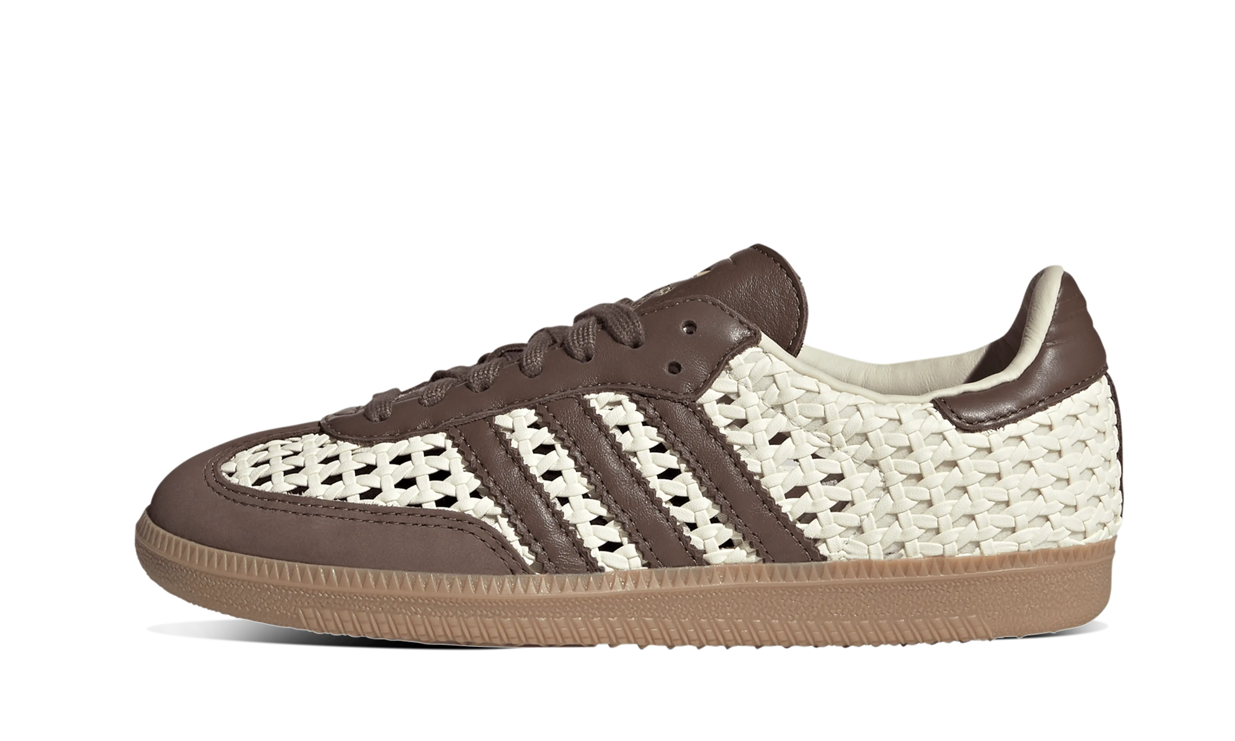 Adidas Samba OG Basketweave Cream White Earth Strata