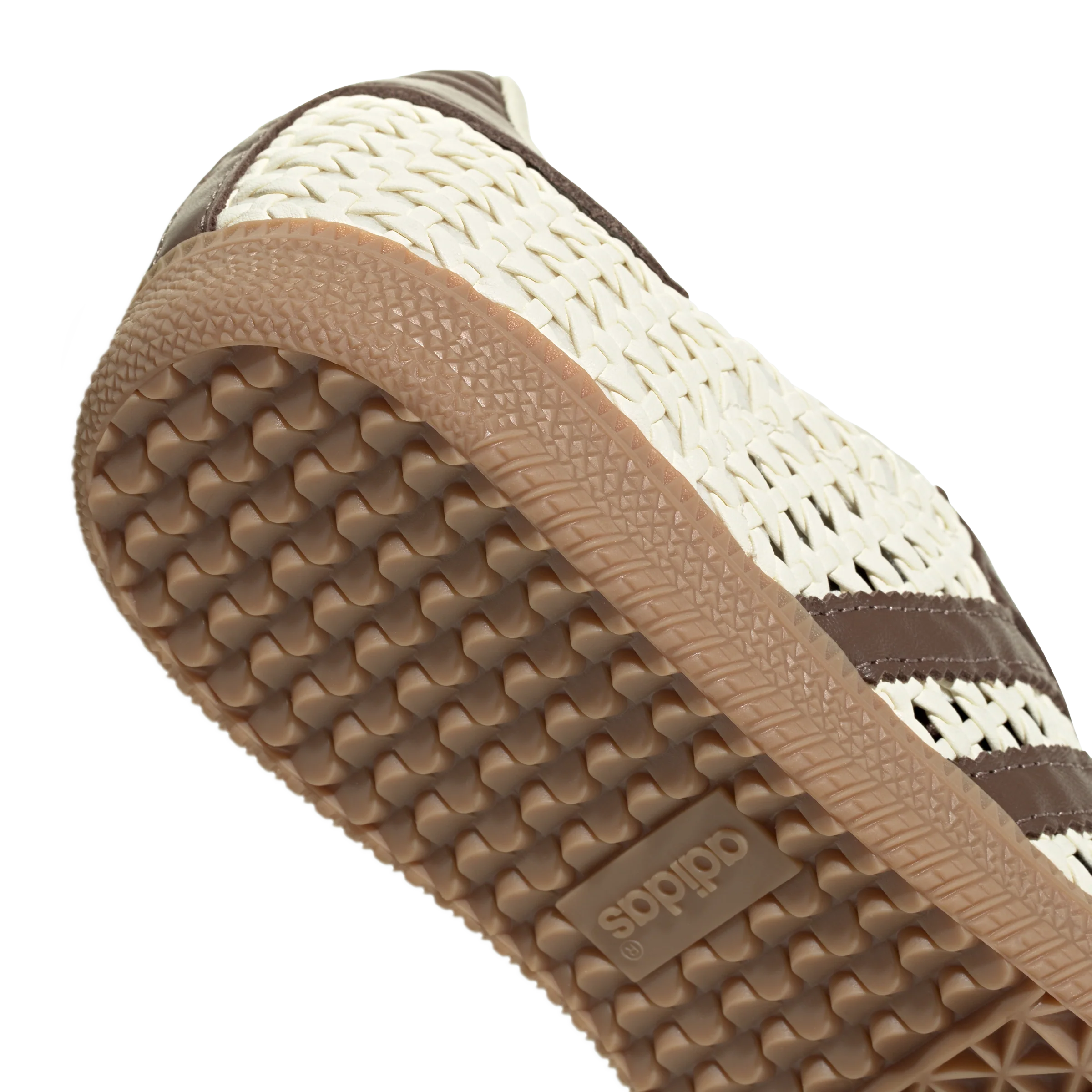 Adidas Samba OG Basketweave Cream White Earth Strata - Image 6