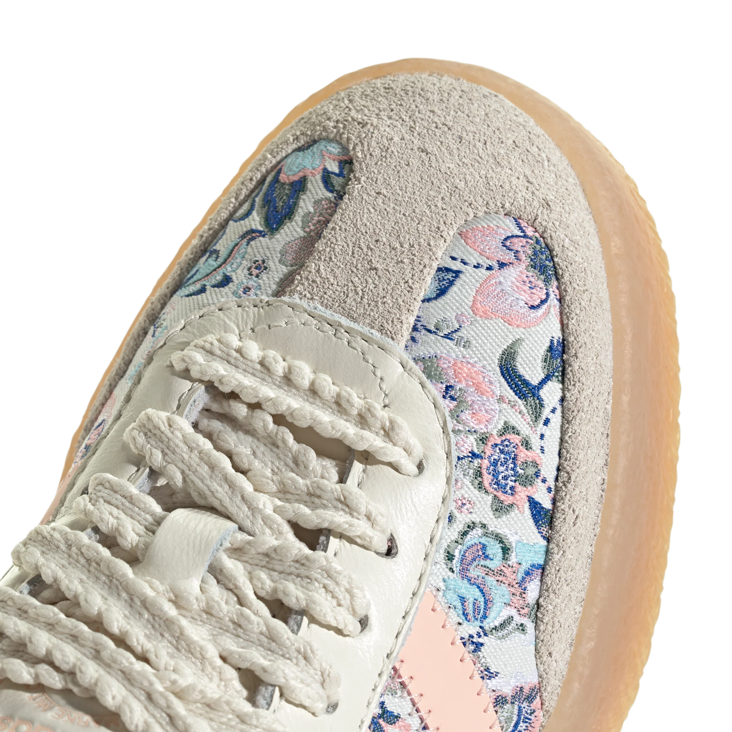 Adidas Sambae Liberty London Off White Blush Pink - Image 4