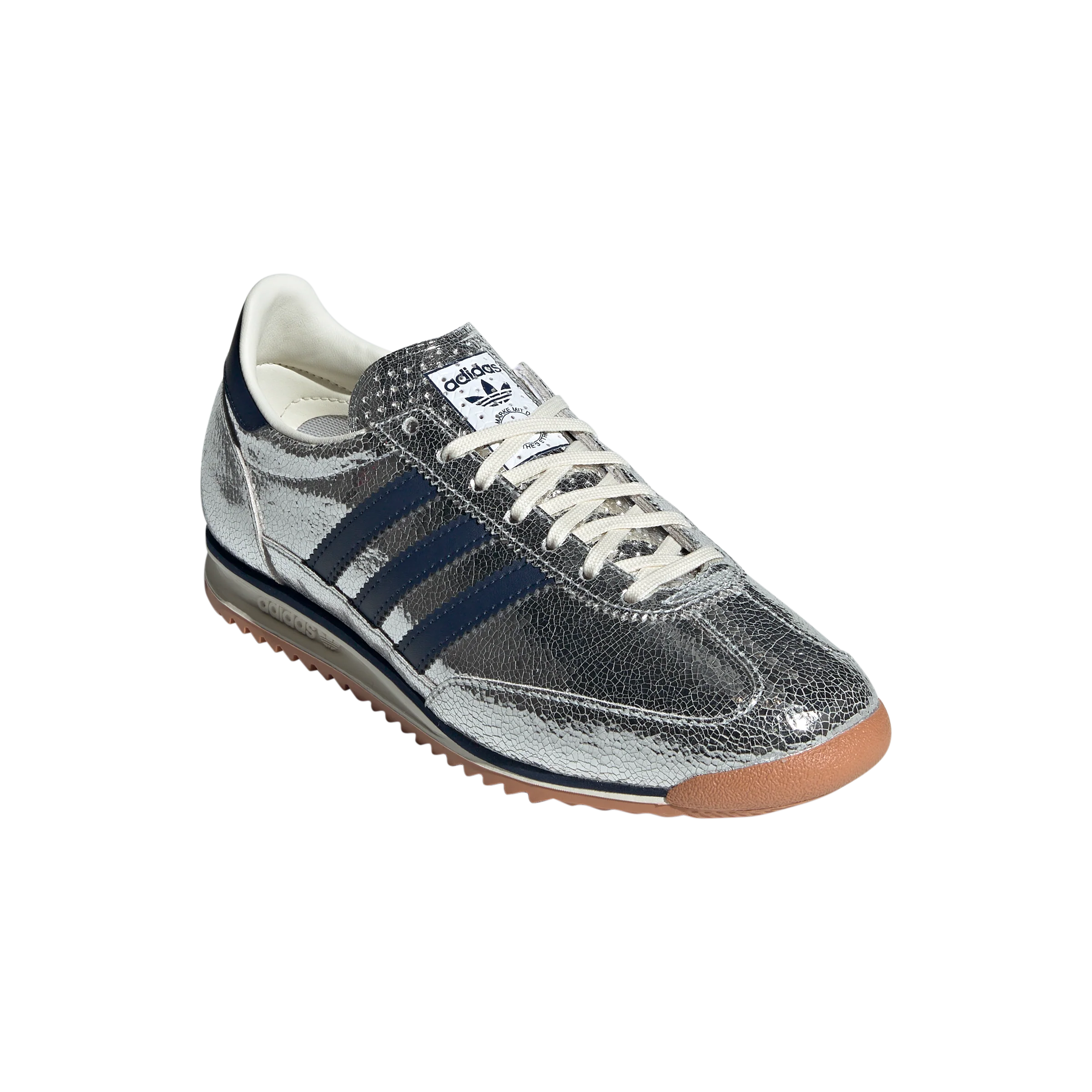 Adidas Mujer SL 72 OG Silver Metallic Collegiate Navy - Image 2
