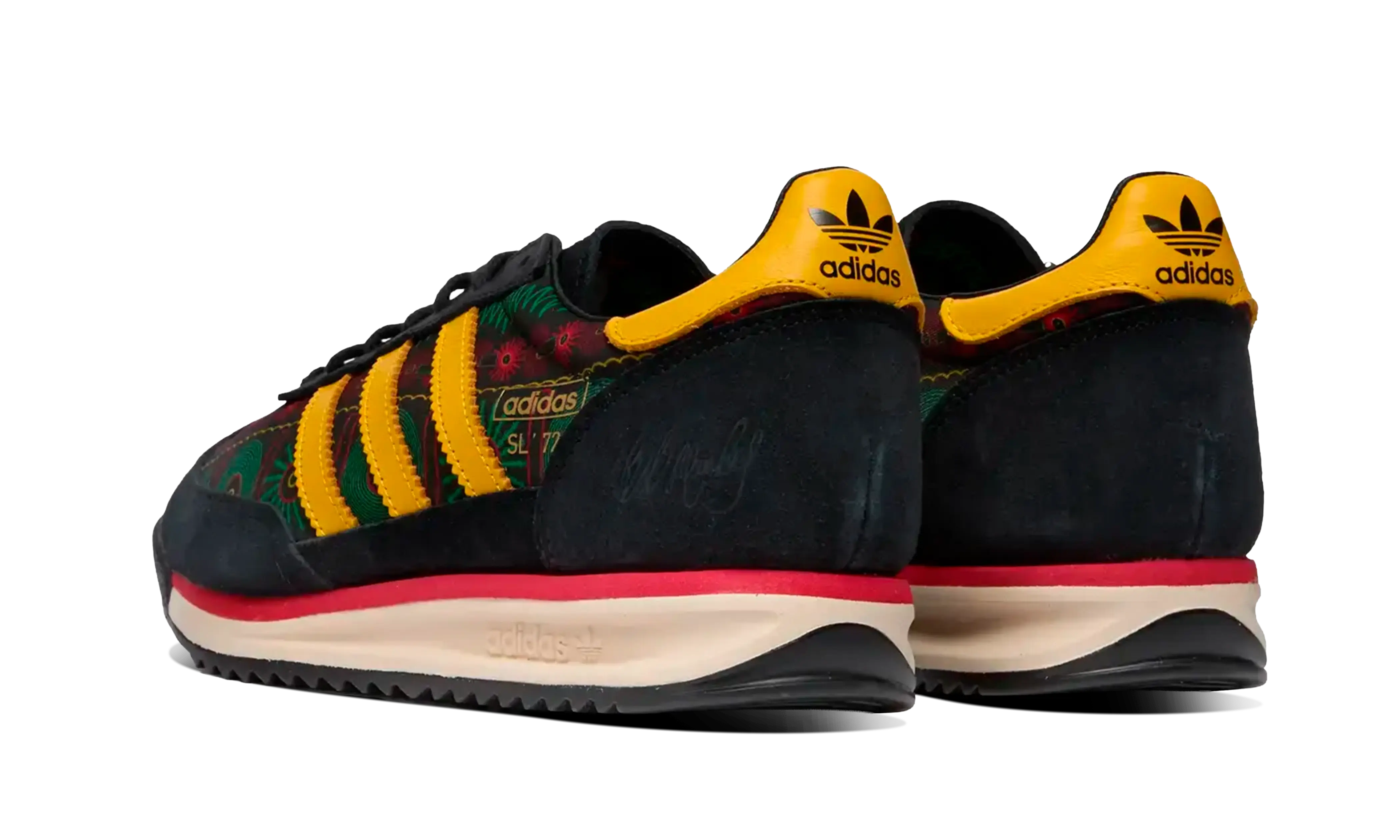 Adidas SL 72 RS Jamaica Football Federation x Bob Marley Black - Image 2