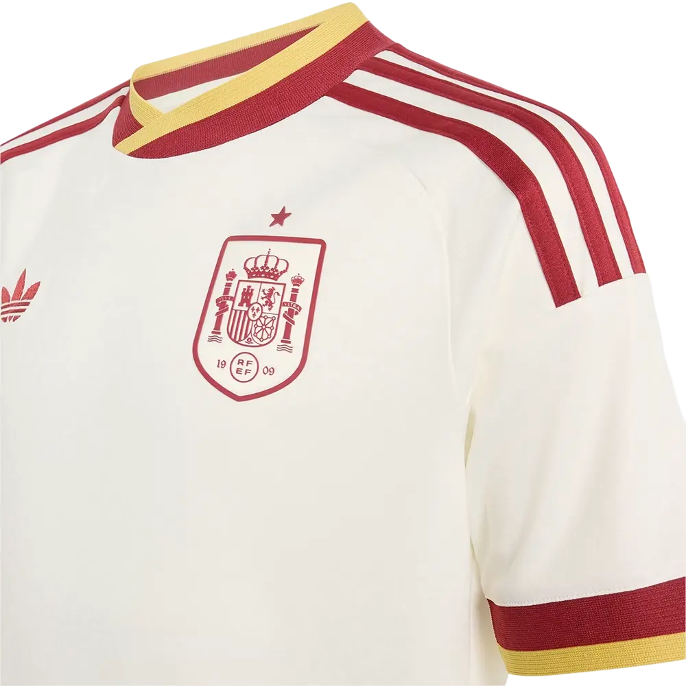 Adidas Spain 26 Away Jersey Off White - Image 3