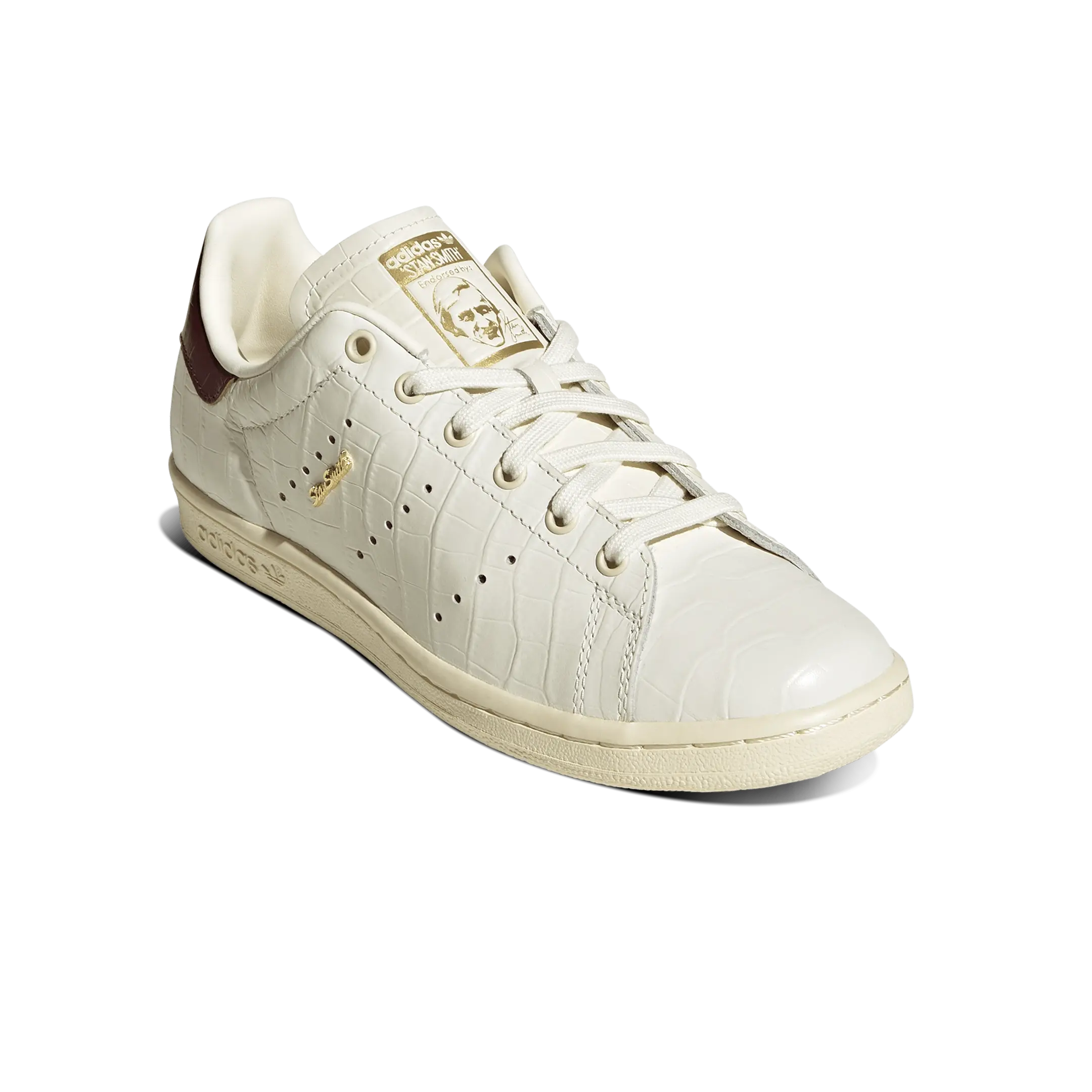 Adidas Stan Smith 80s Maroon Off White - Image 2