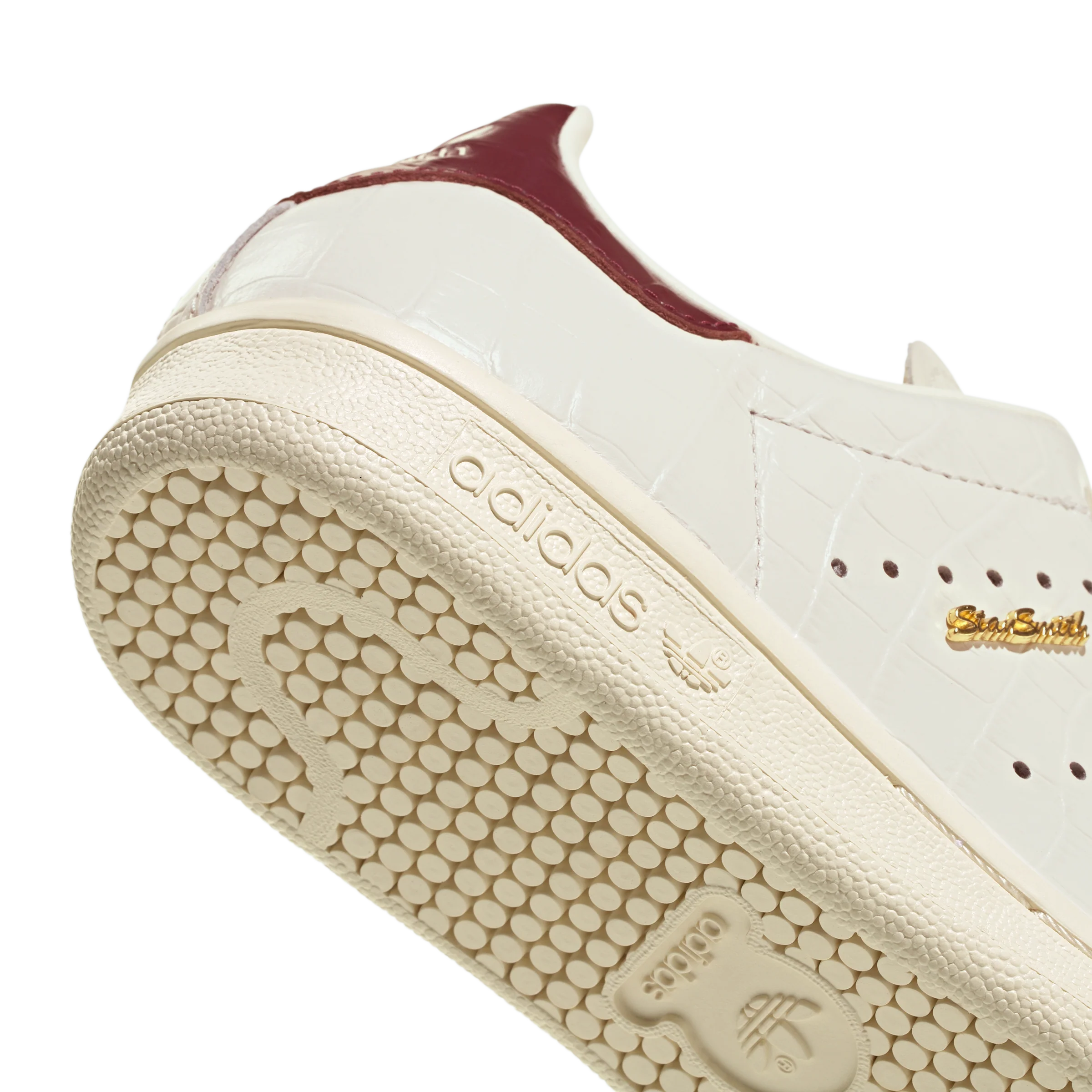 Adidas Stan Smith 80s Maroon Off White - Image 4