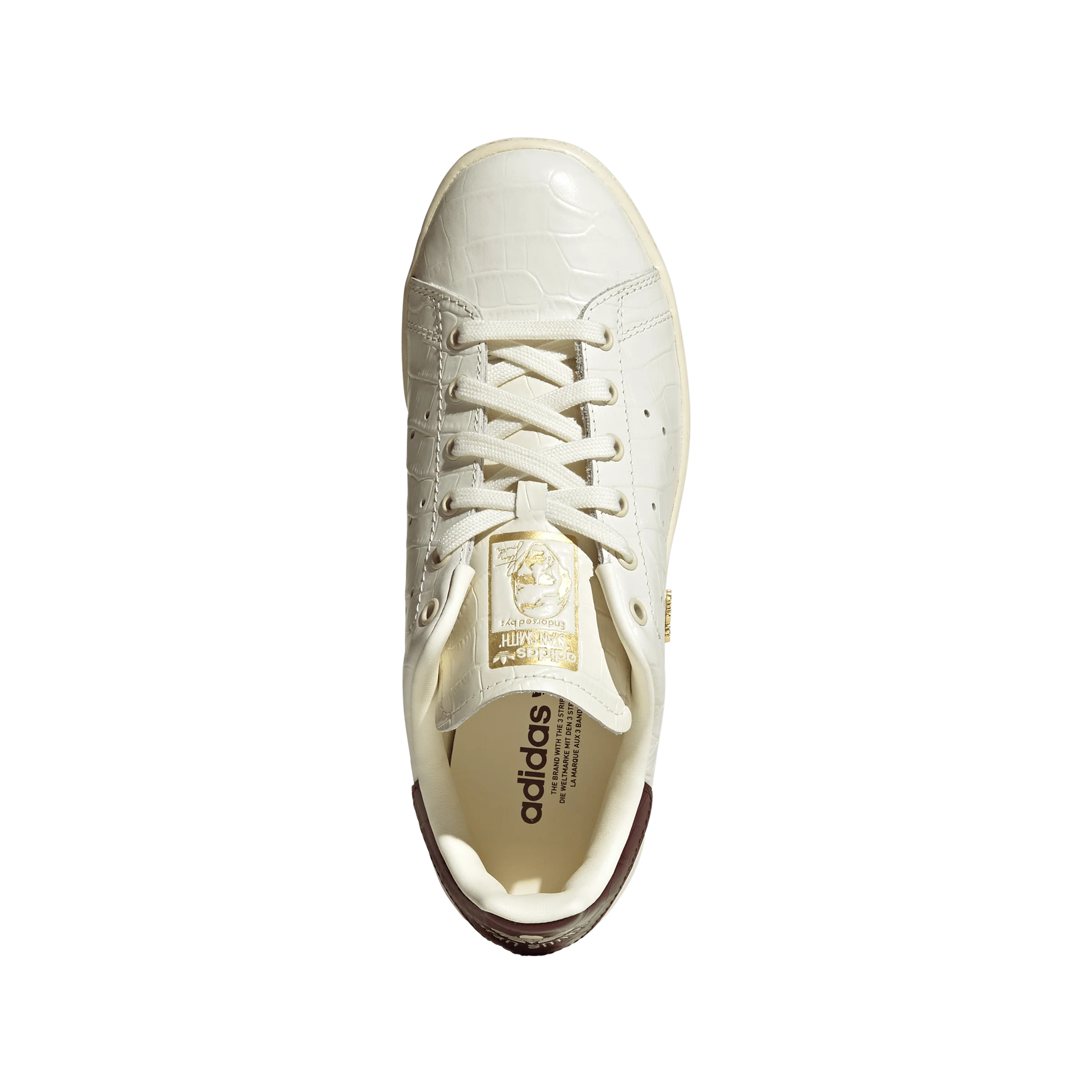 Adidas Stan Smith 80s Maroon Off White - Image 6