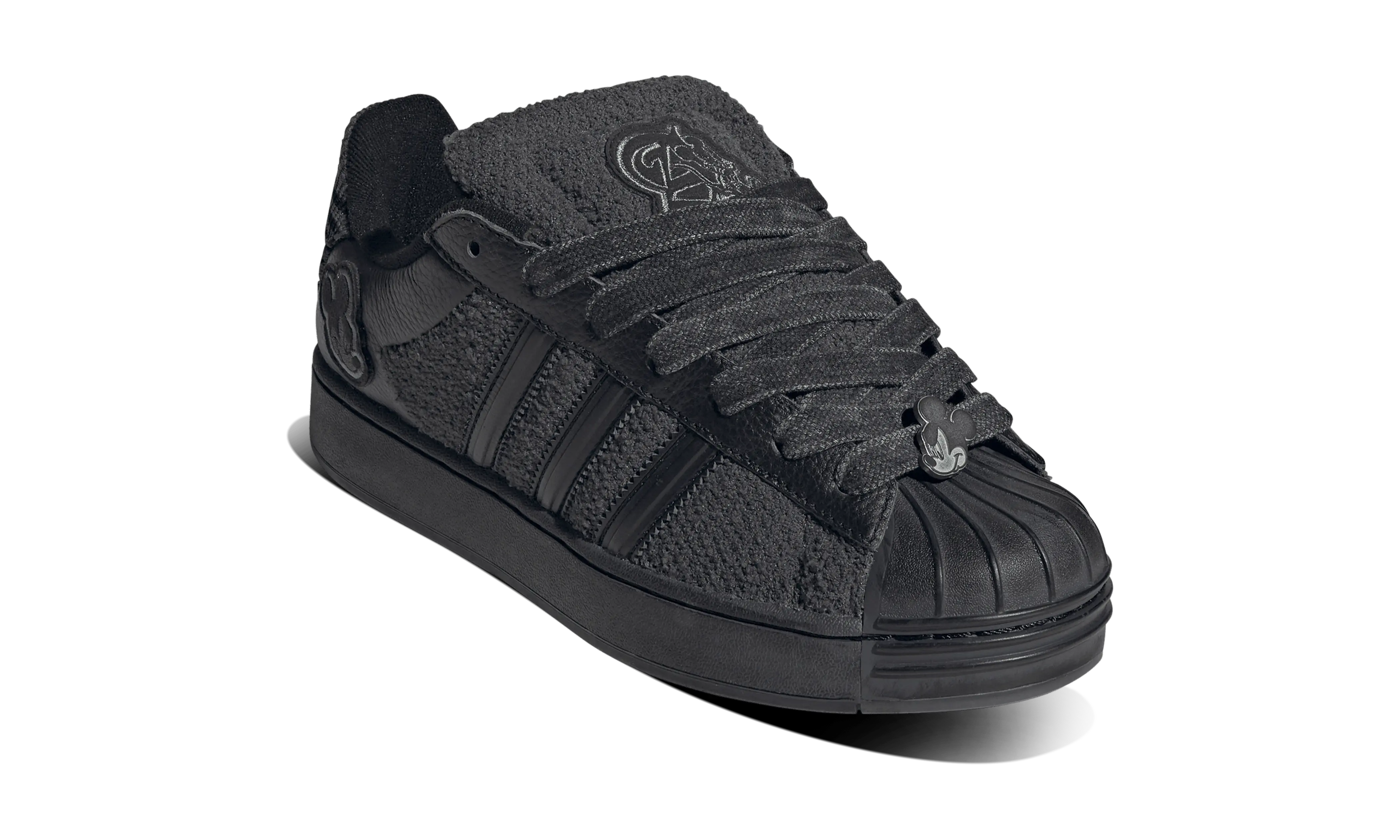 Adidas Superstar Disney Mickey Mouse Grey Six Core Black - Image 3