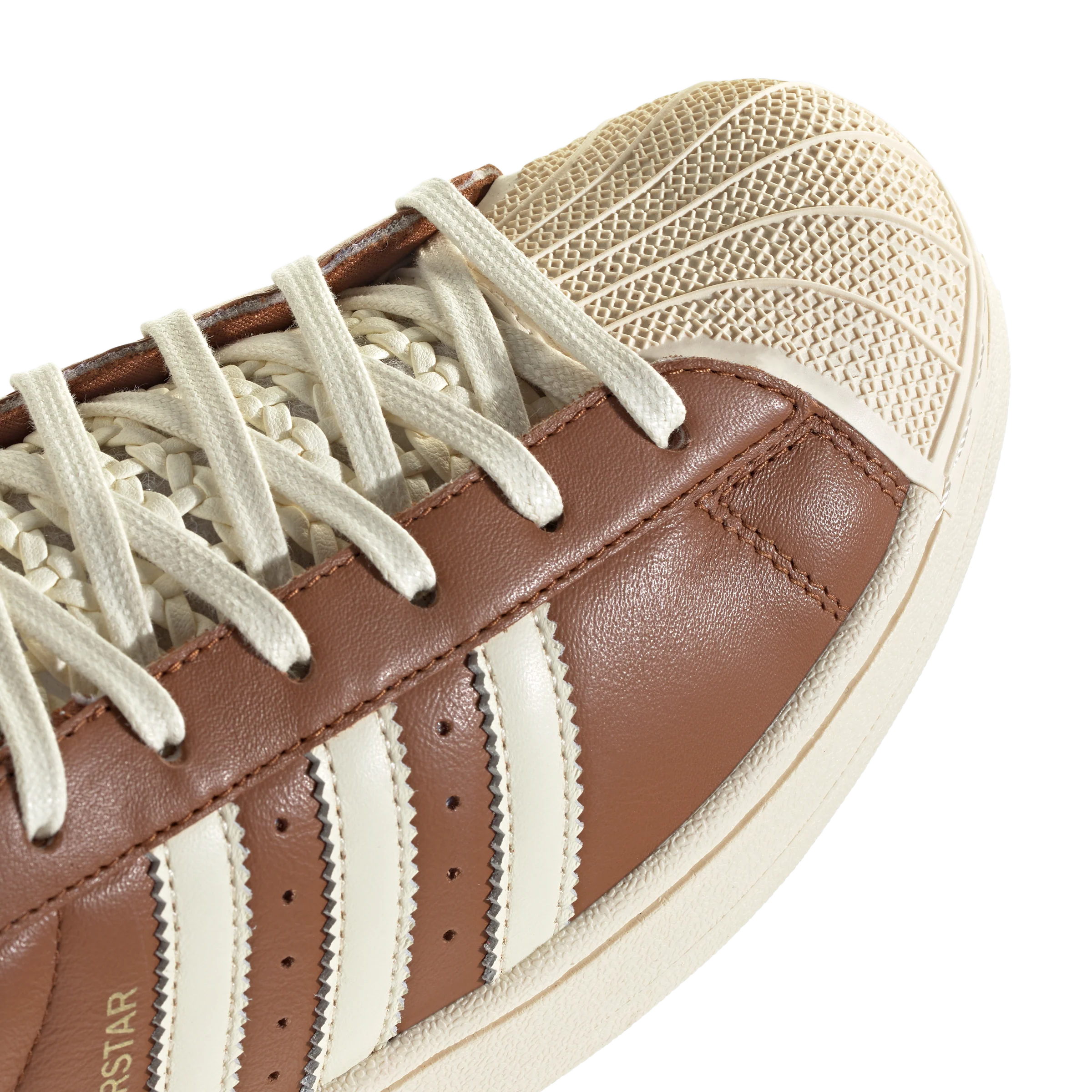 Adidas Superstar II Basketweave Tongue Dusky Bronze - Image 4