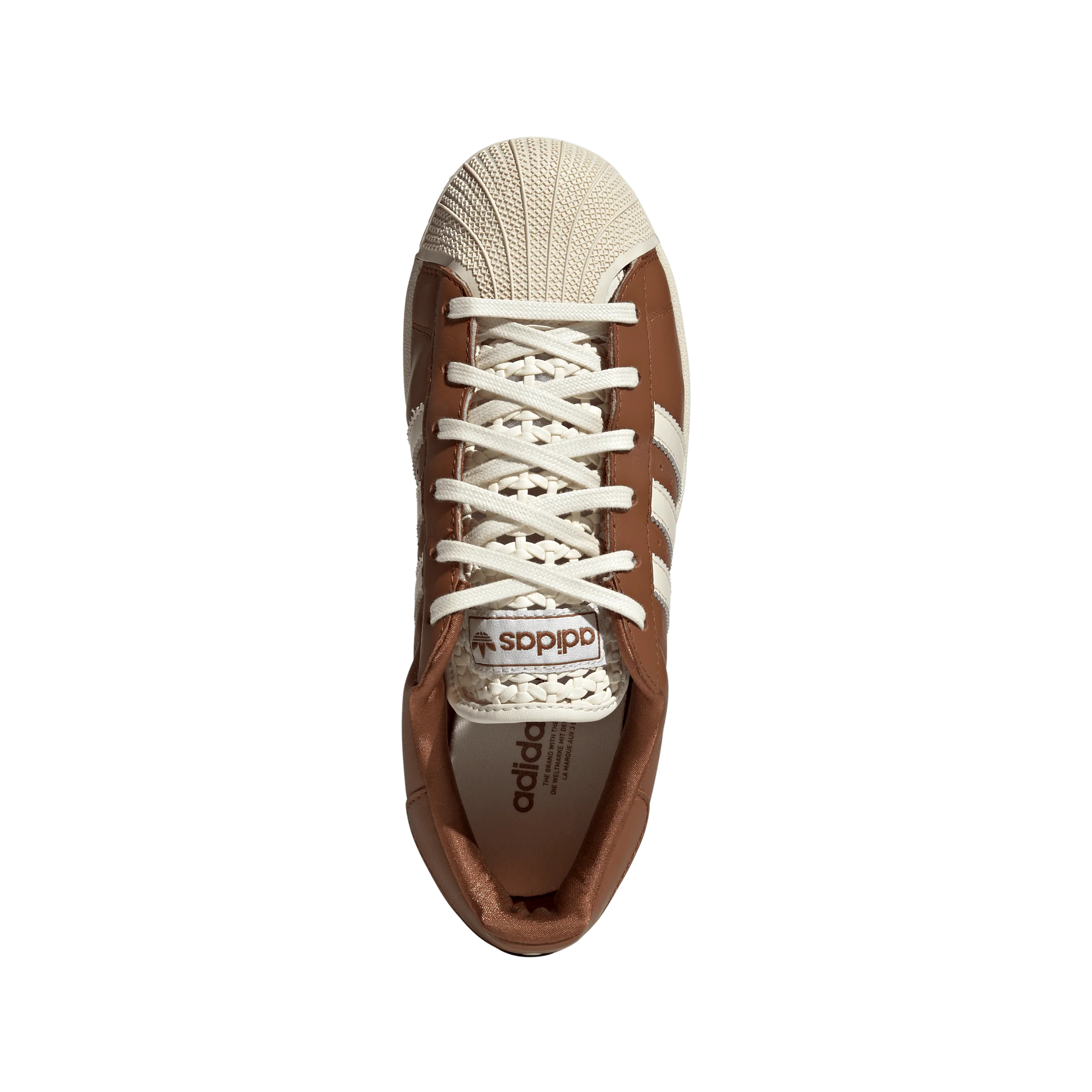 Adidas Superstar II Basketweave Tongue Dusky Bronze - Image 6