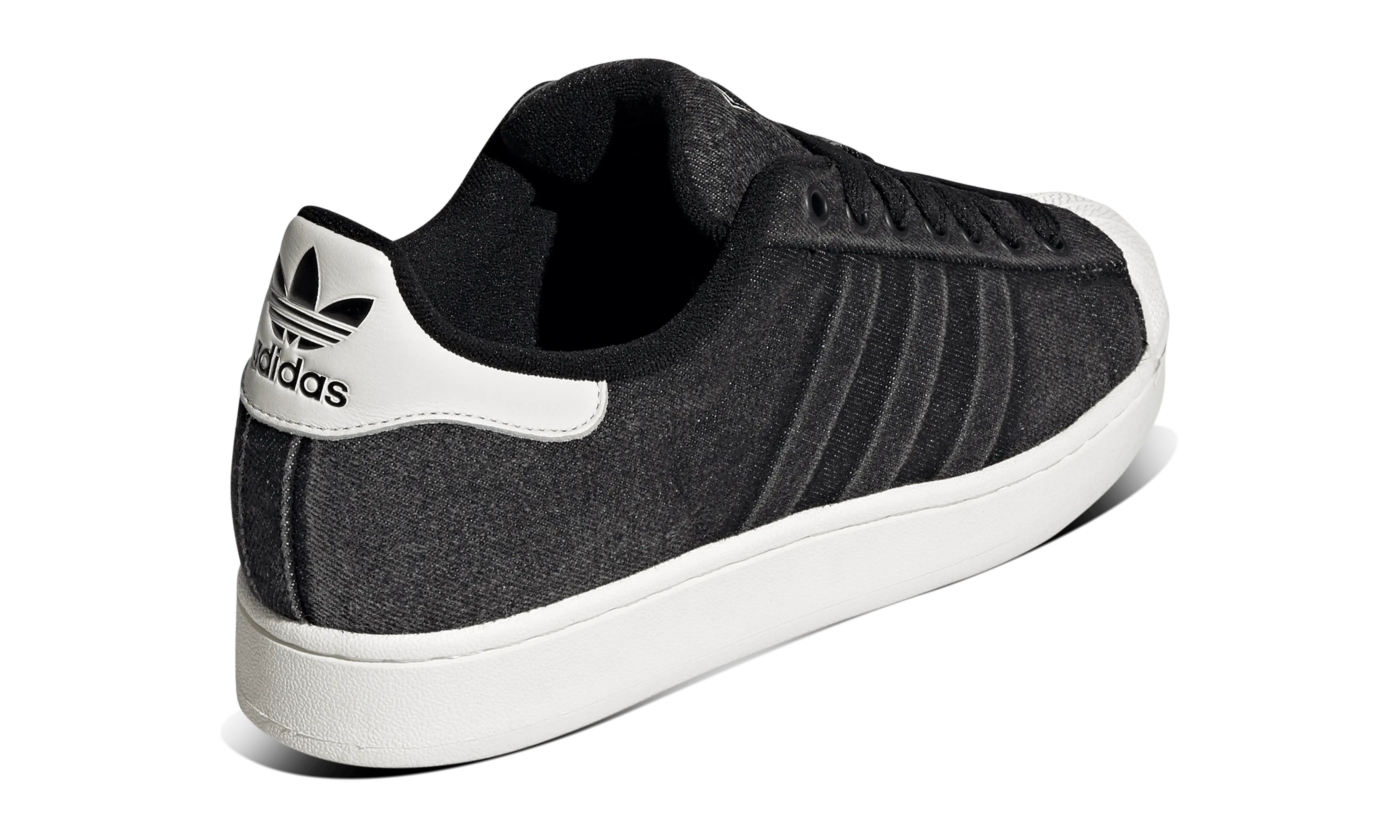 Adidas Superstar II Denim Black White - Image 3