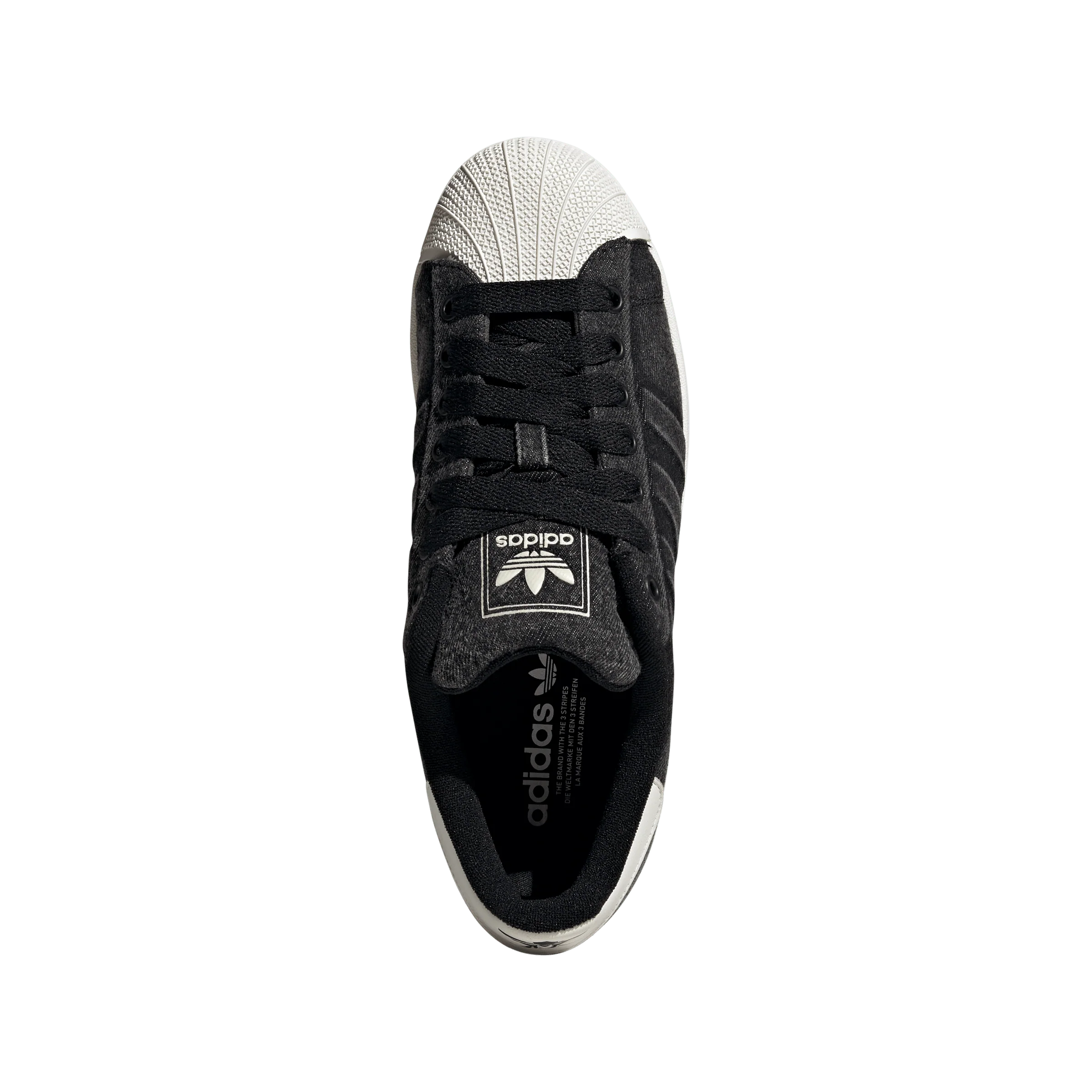 Adidas Superstar II Denim Black White - Image 5