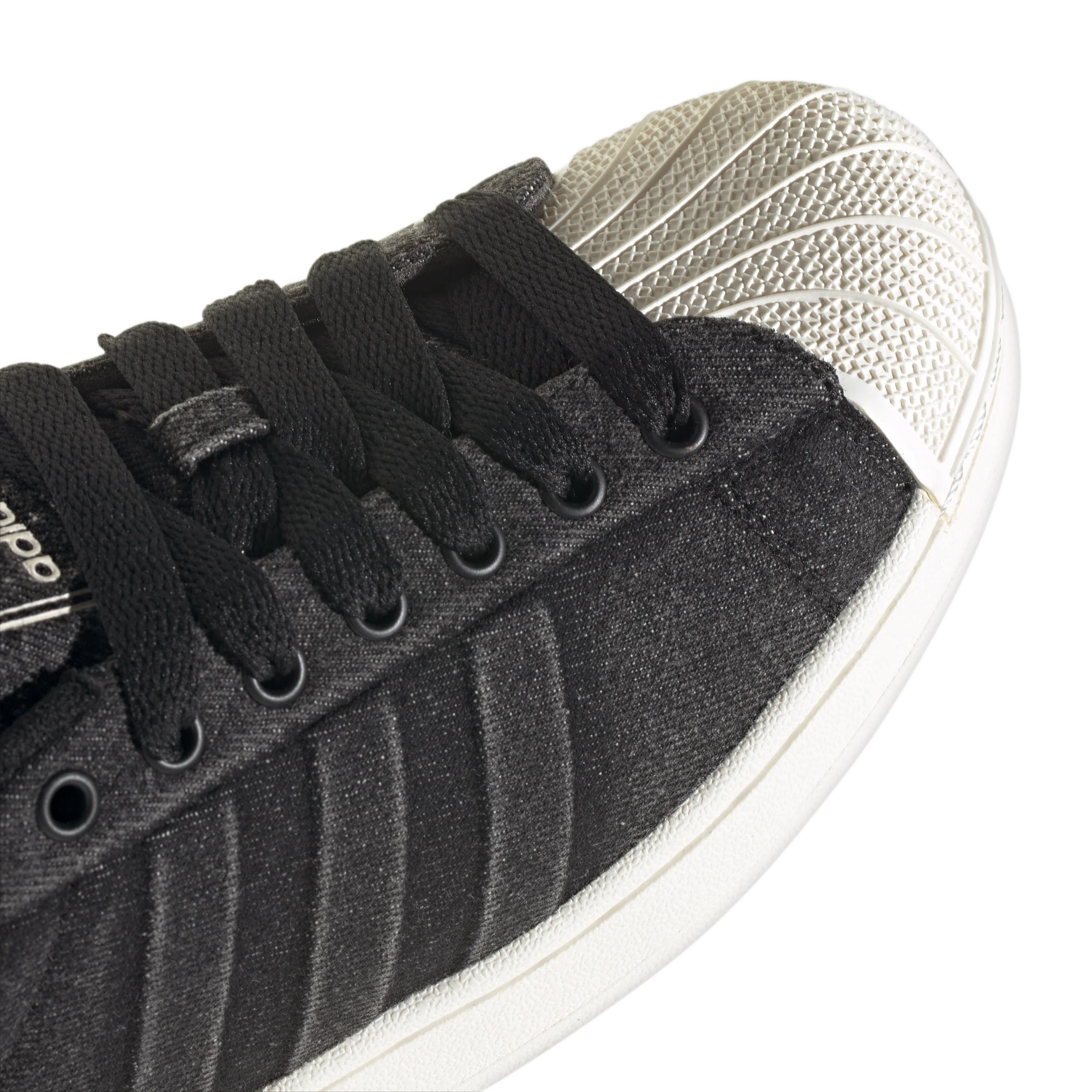 Adidas Superstar II Denim Black White - Image 6