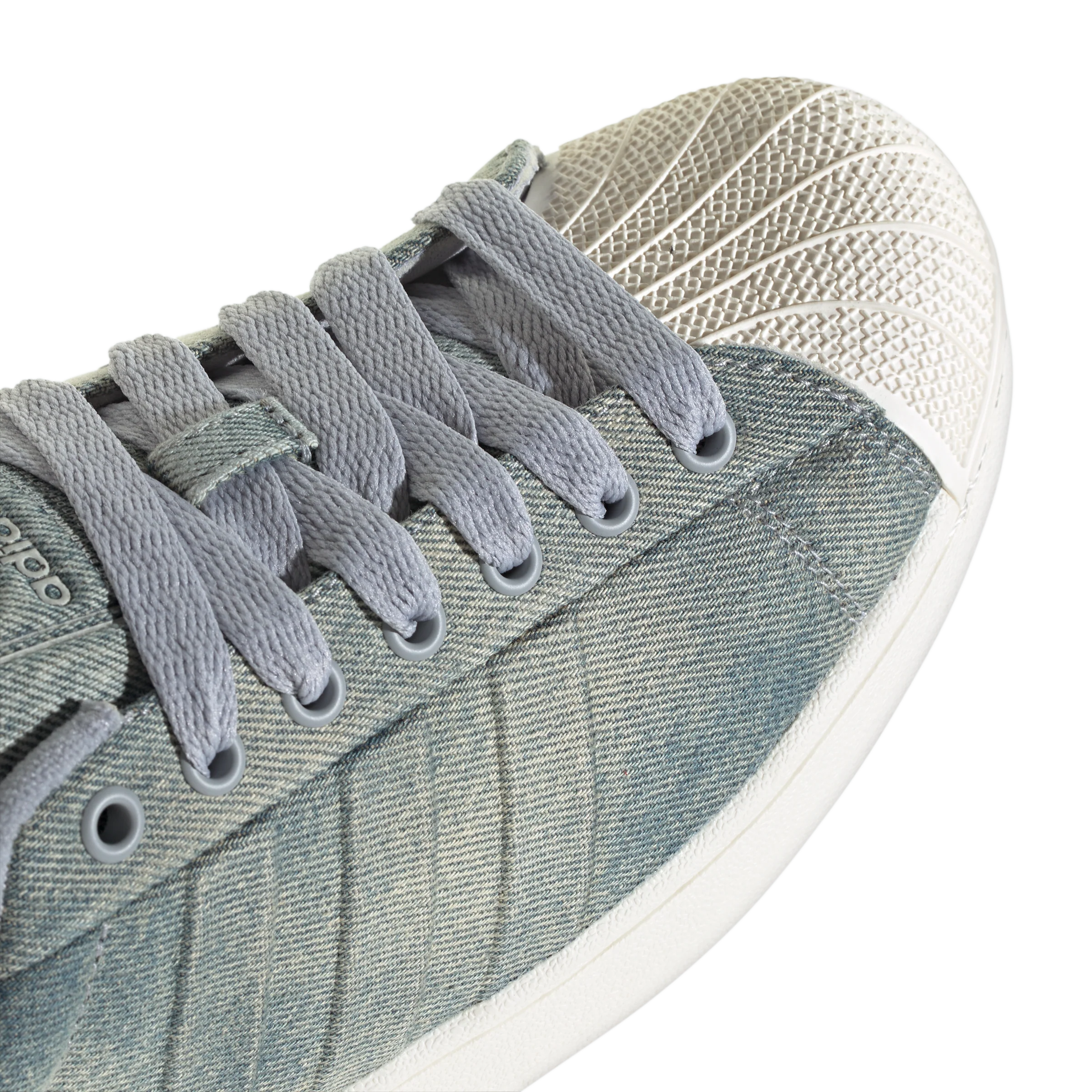 Adidas Superstar II Denim Halo Silver White - Image 5