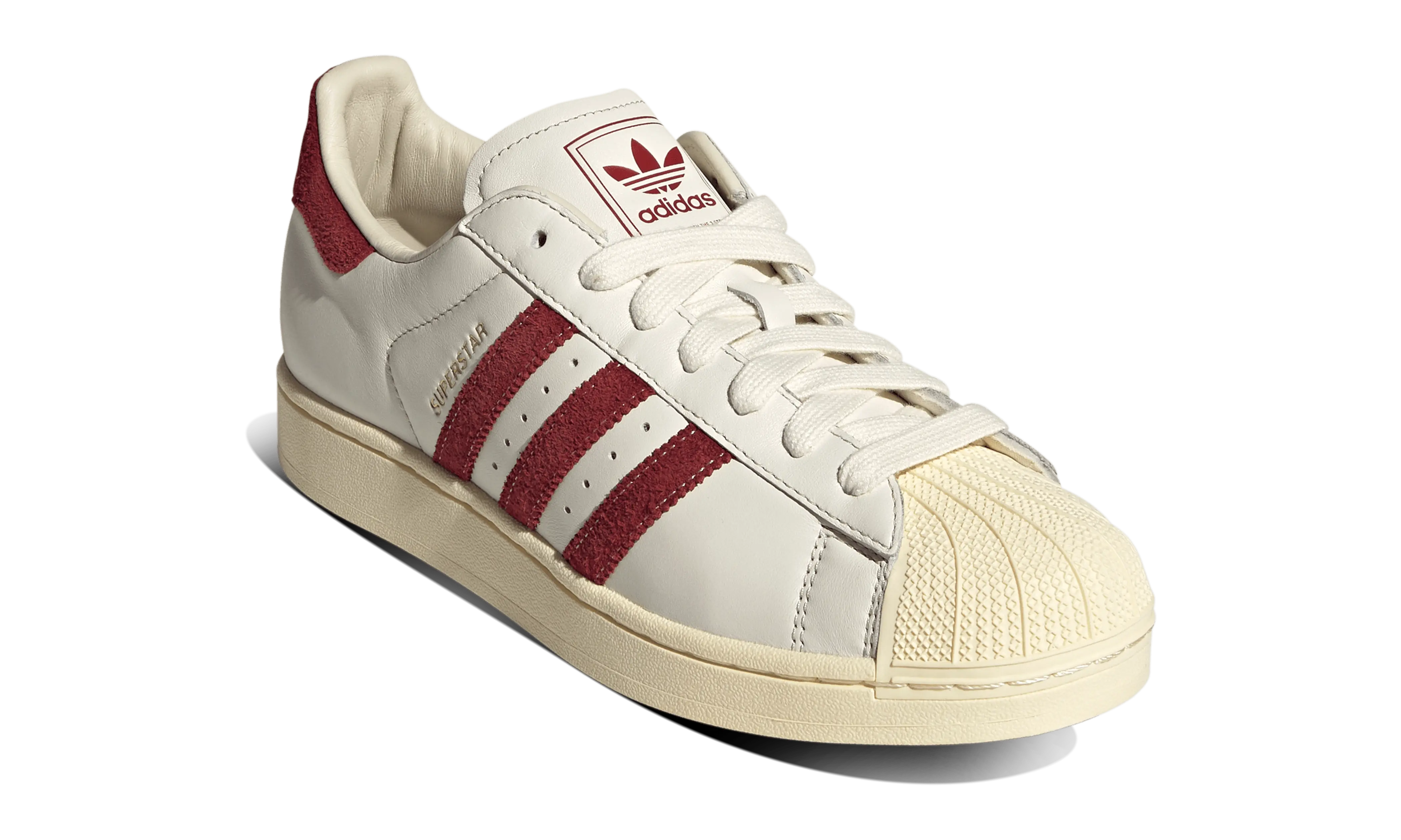 Adidas Superstar II Off White Rust Red Warm Vanilla - Image 2