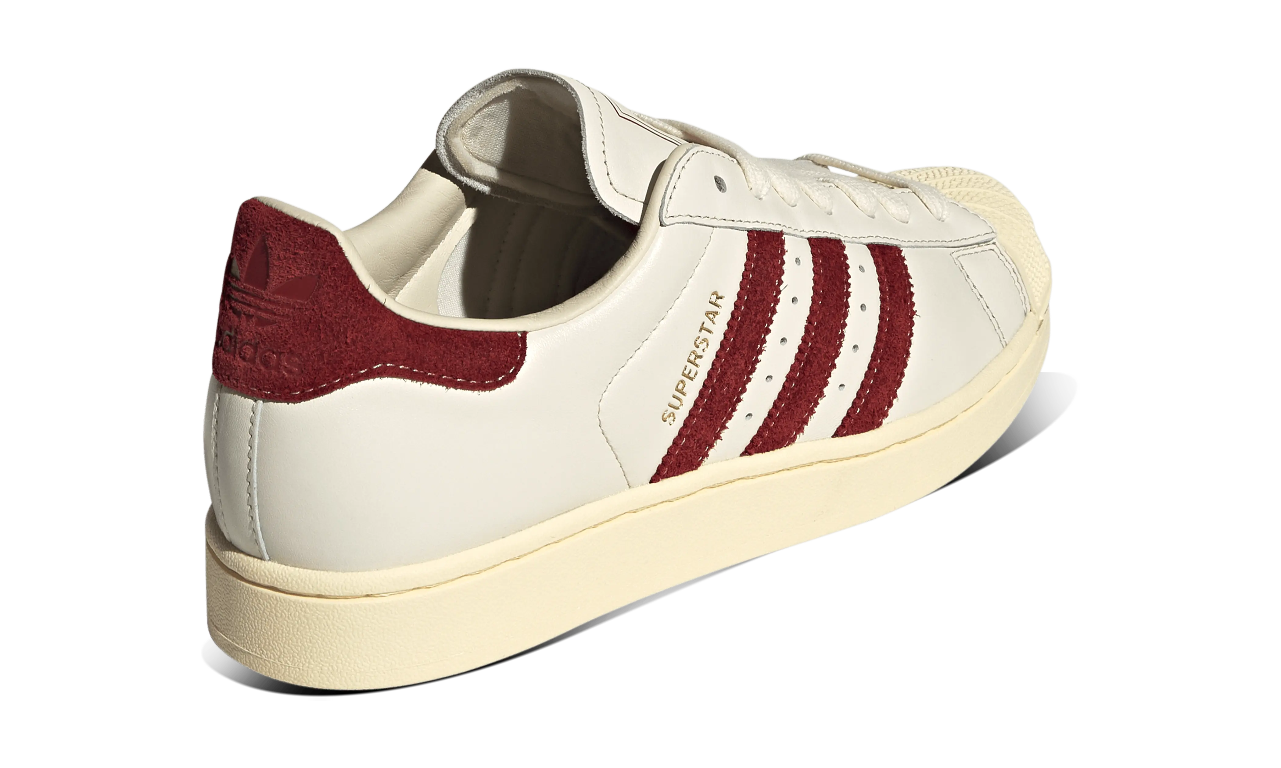 Adidas Superstar II Off White Rust Red Warm Vanilla - Image 3
