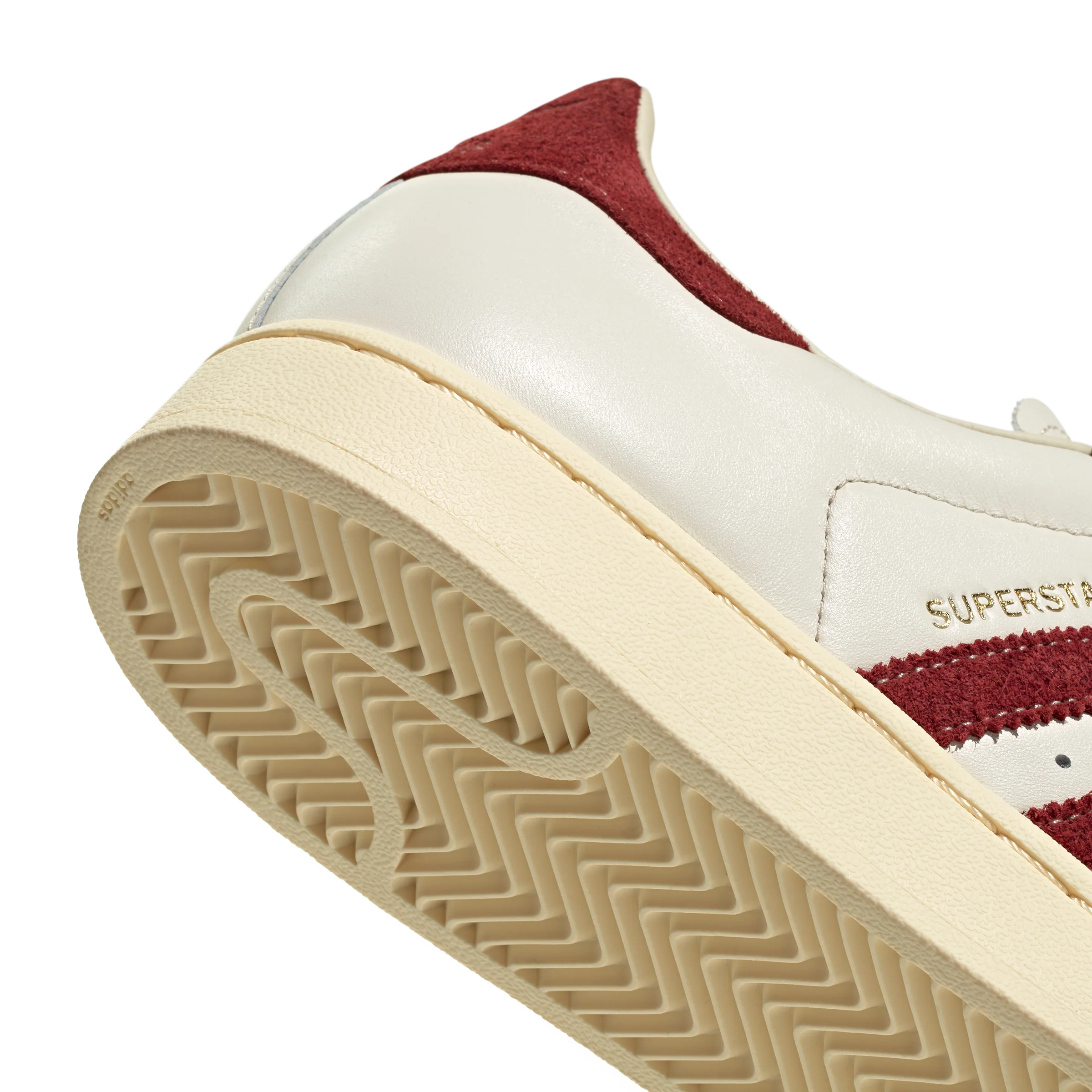 Adidas Superstar II Off White Rust Red Warm Vanilla - Image 4