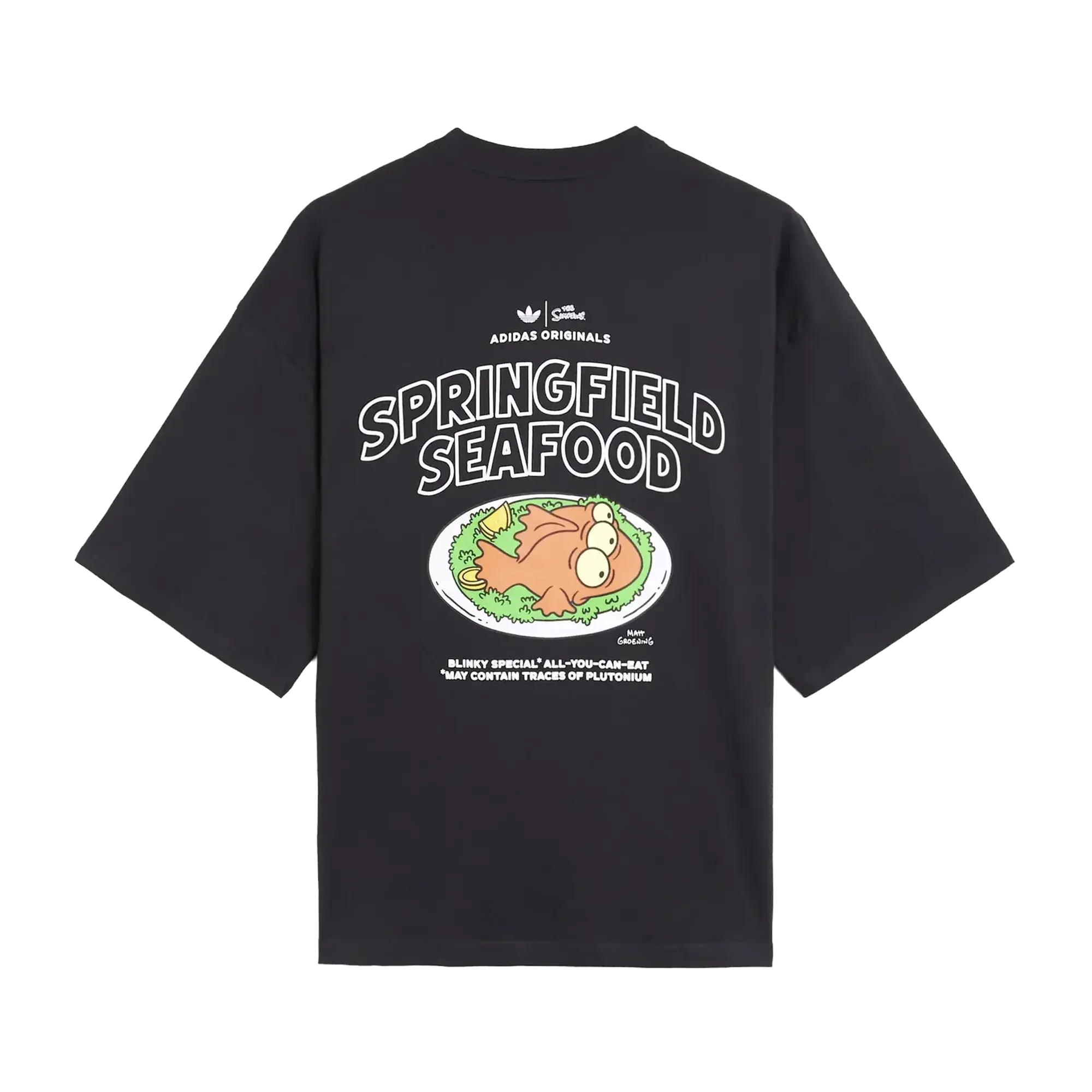 Adidas x The Simpsons GFX Tee Black - Image 2