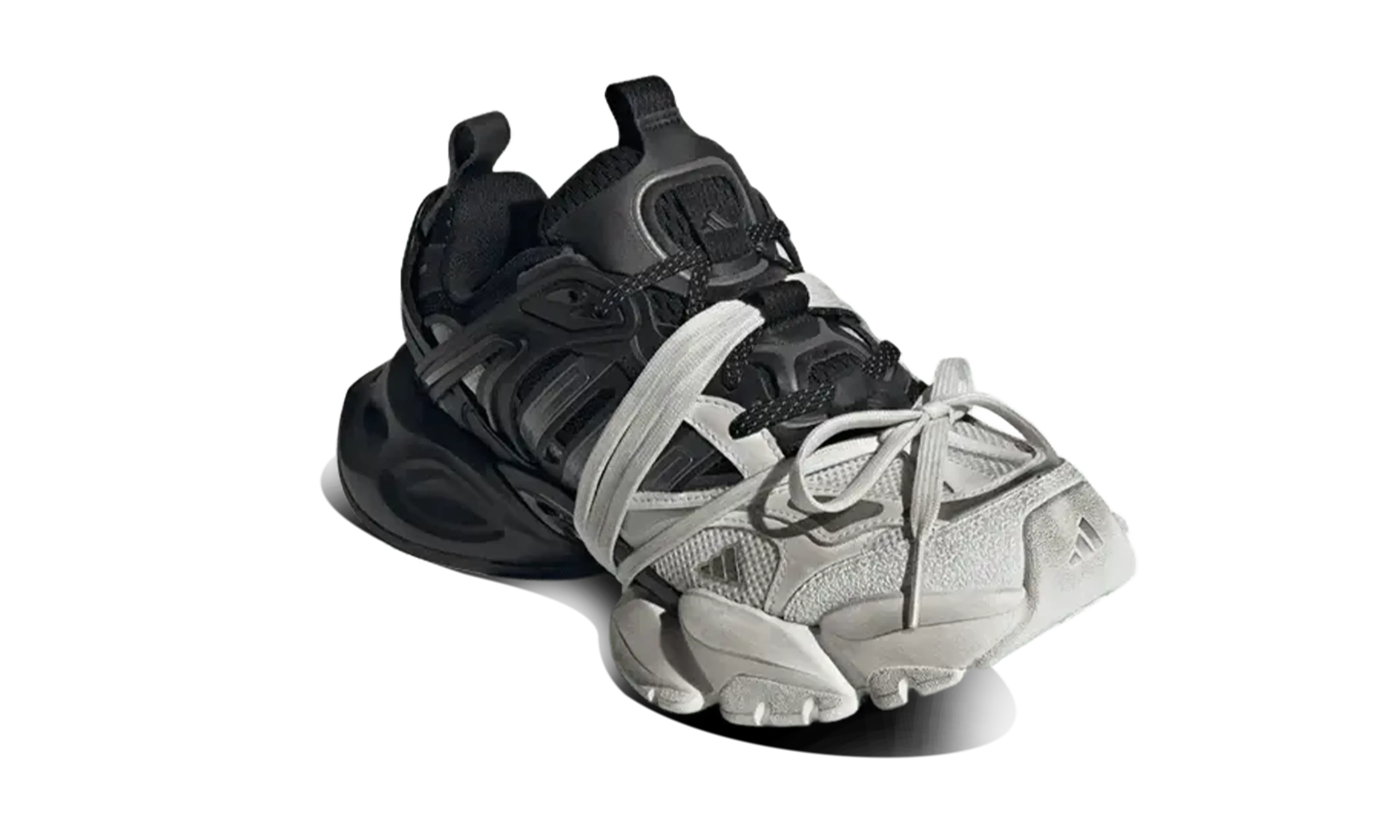 Adidas XLG Runner Deluxe White Black - Image 2