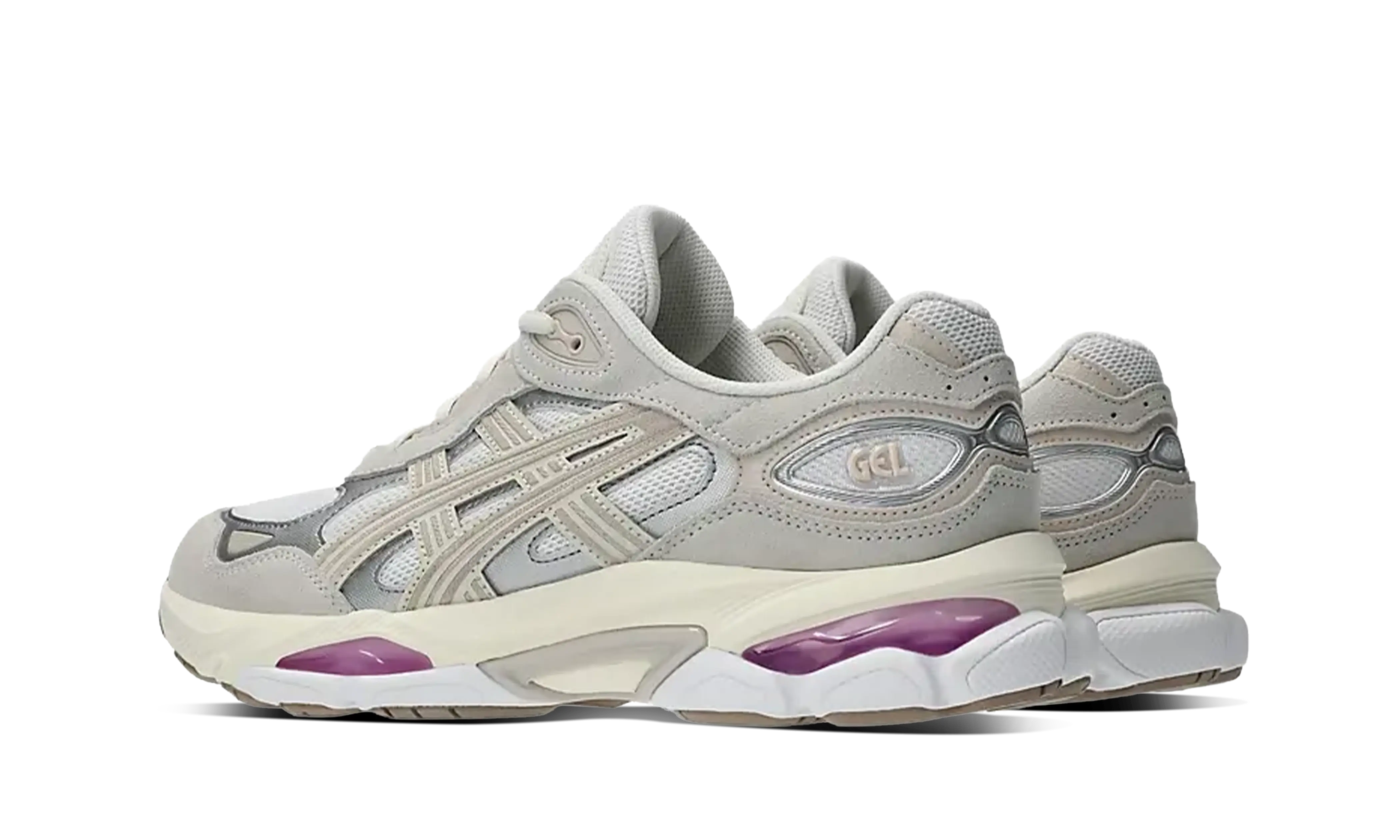ASICS Gel-NYC 2.0 White Cream Purple - Image 3