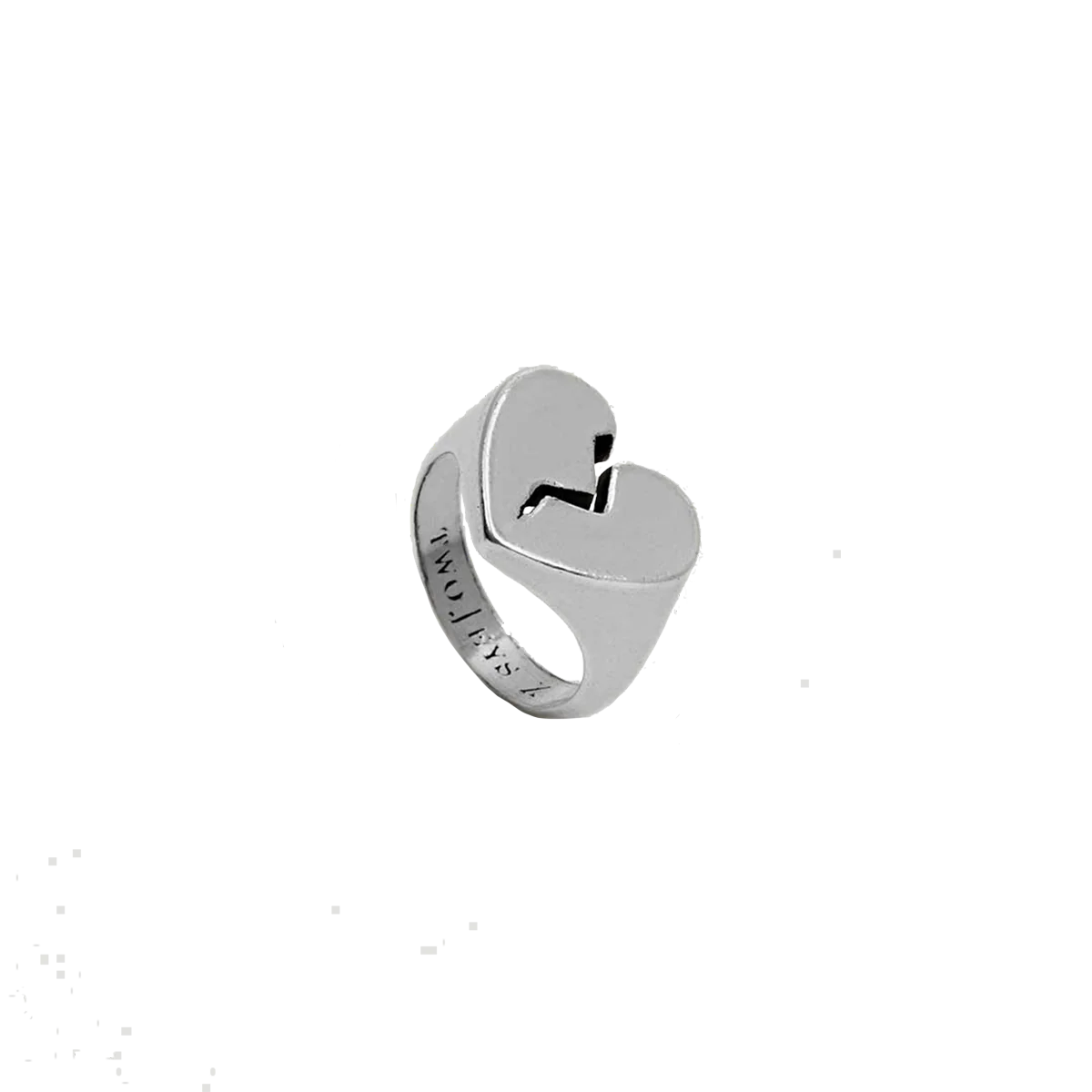 Twojeys Broken Heart Ring