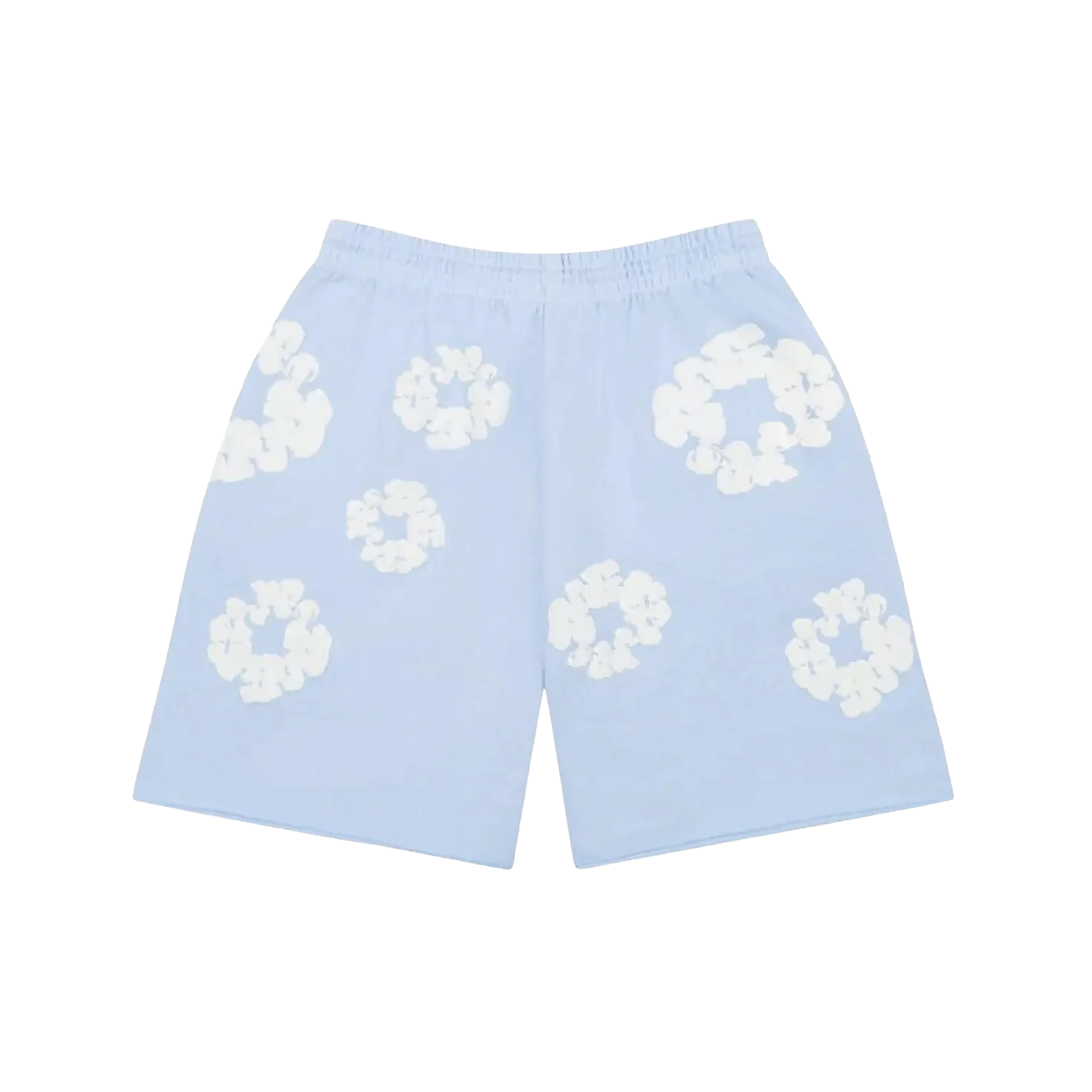 Denim Tears The Cotton Wreath shorts Powder Blue