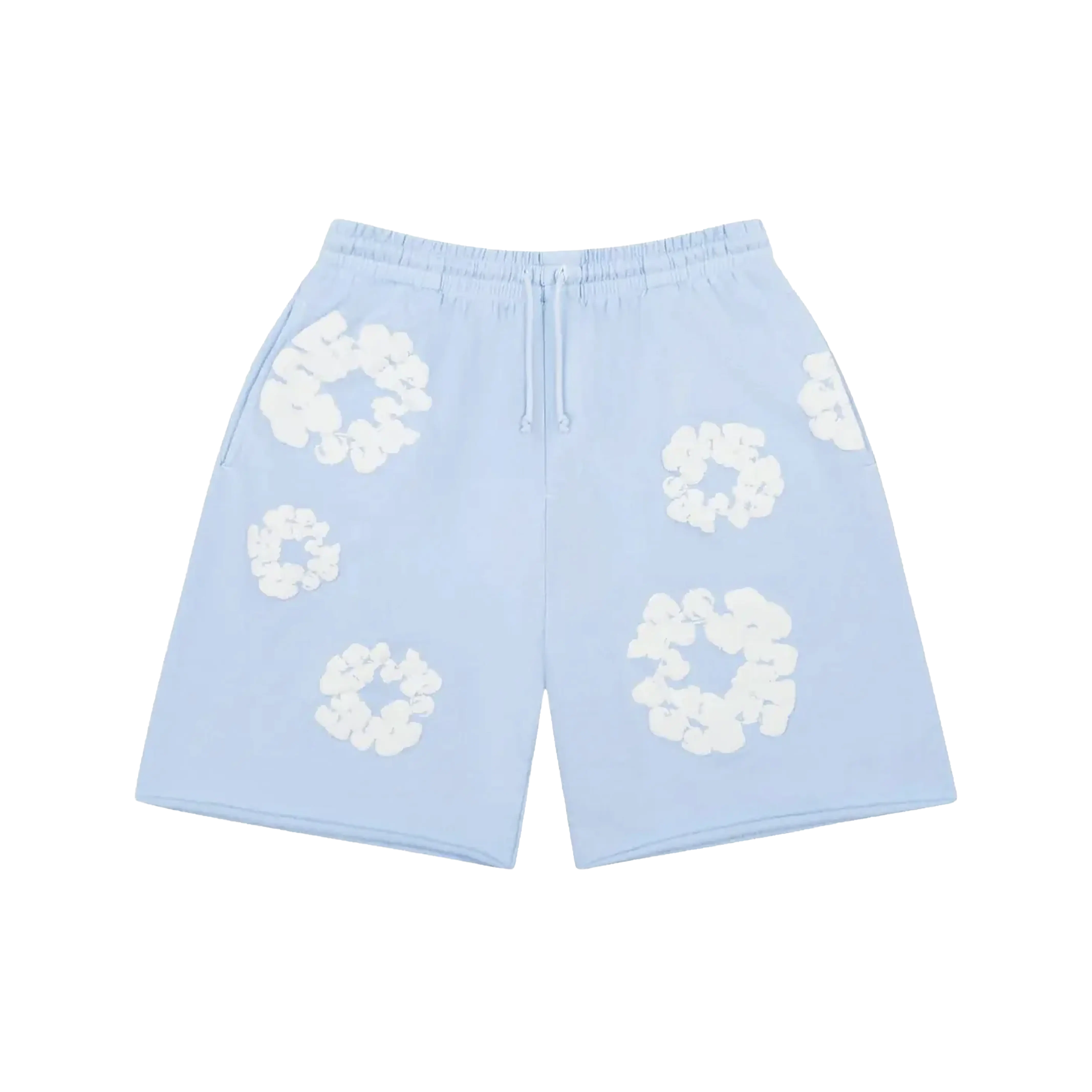 Denim Tears The Cotton Wreath shorts Powder Blue - Image 2