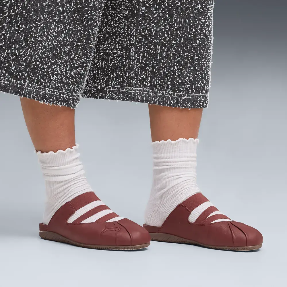 Puma Speedcat Mule Wns Burgundy Haute Coffee - Image 6