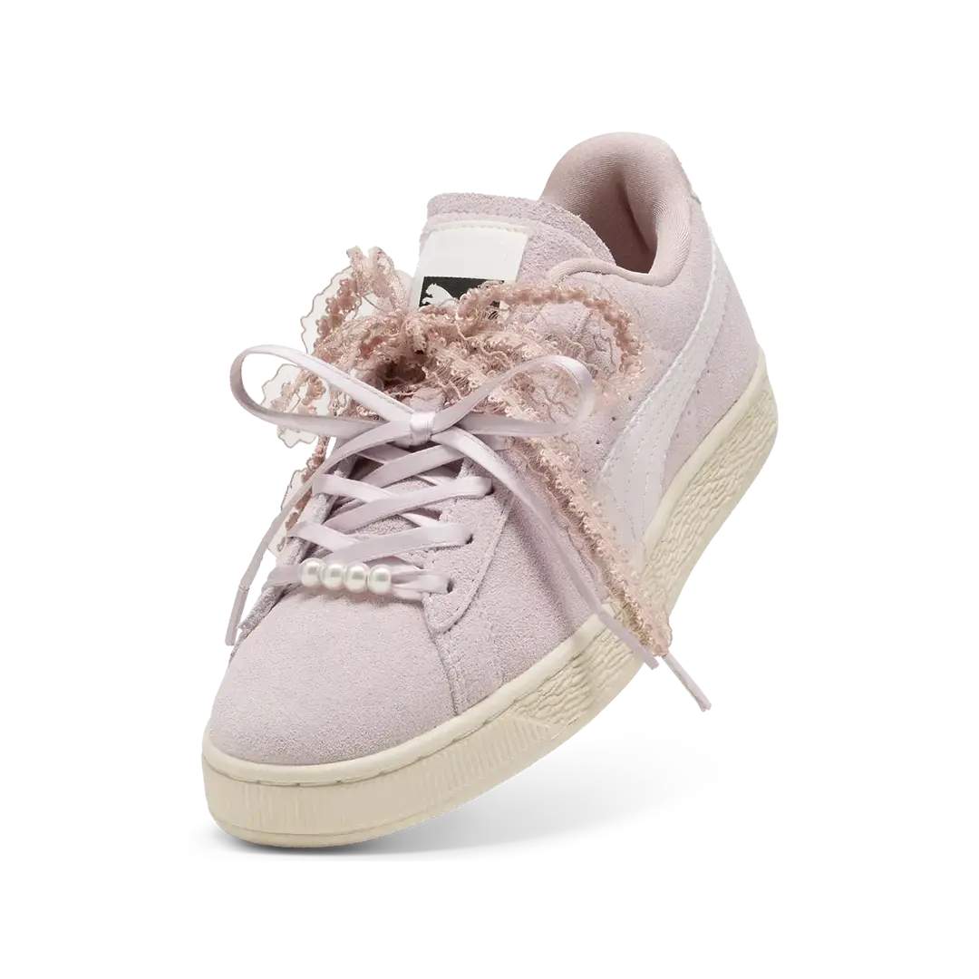 Puma Suede Bloom Mujer Misty Pink Powder Pink - Image 3