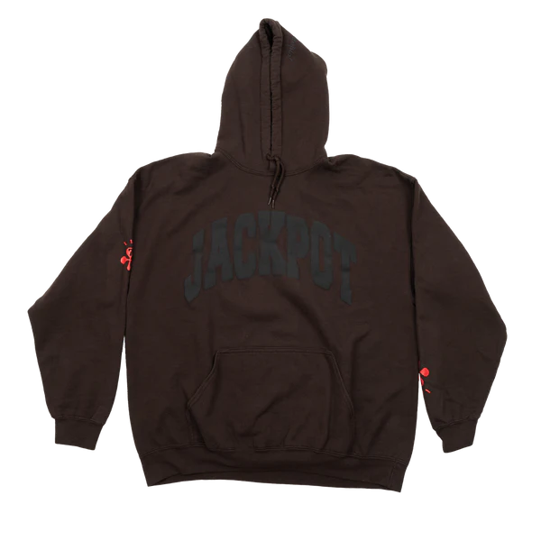 Travis Scott Roan To Utopia Las Vegas Jcakpot Hoodie Brown